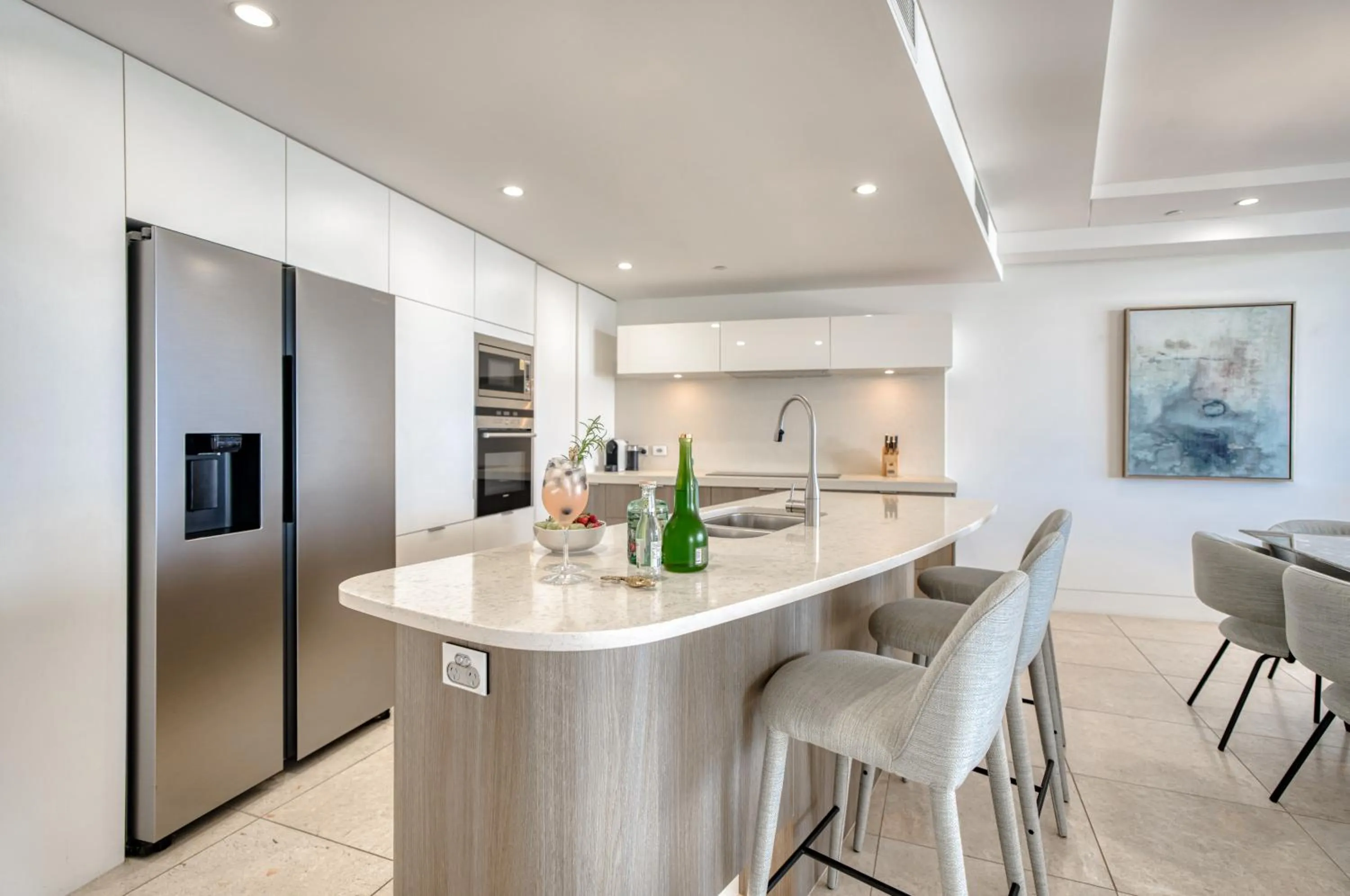 Kitchen or kitchenette in Sea Pearl A1 Beach Resort