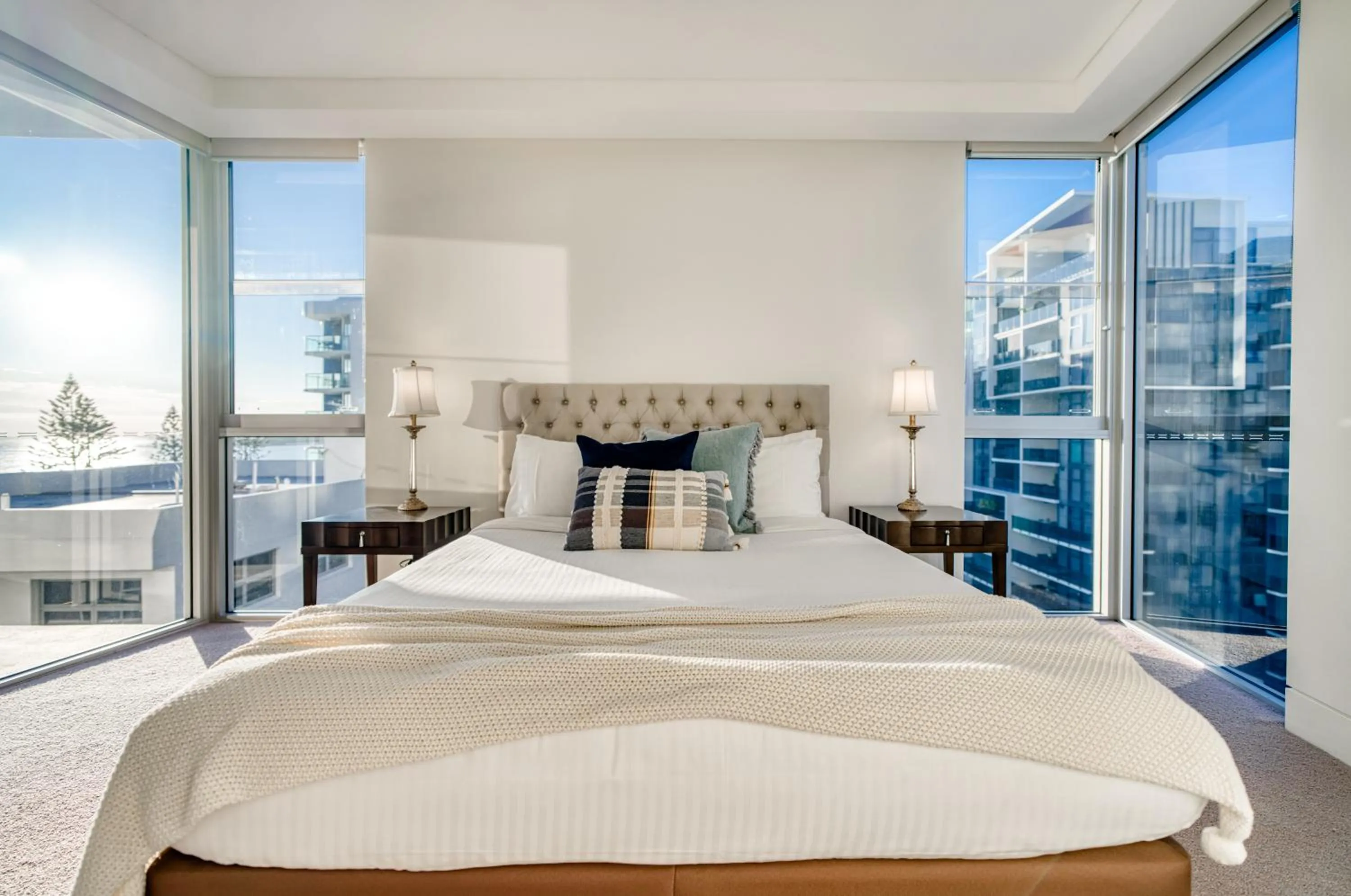 Bed in Sea Pearl A1 Beach Resort