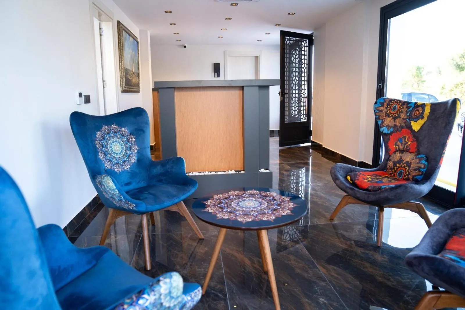 Seating area in Nova Butik Hotel Çeşme