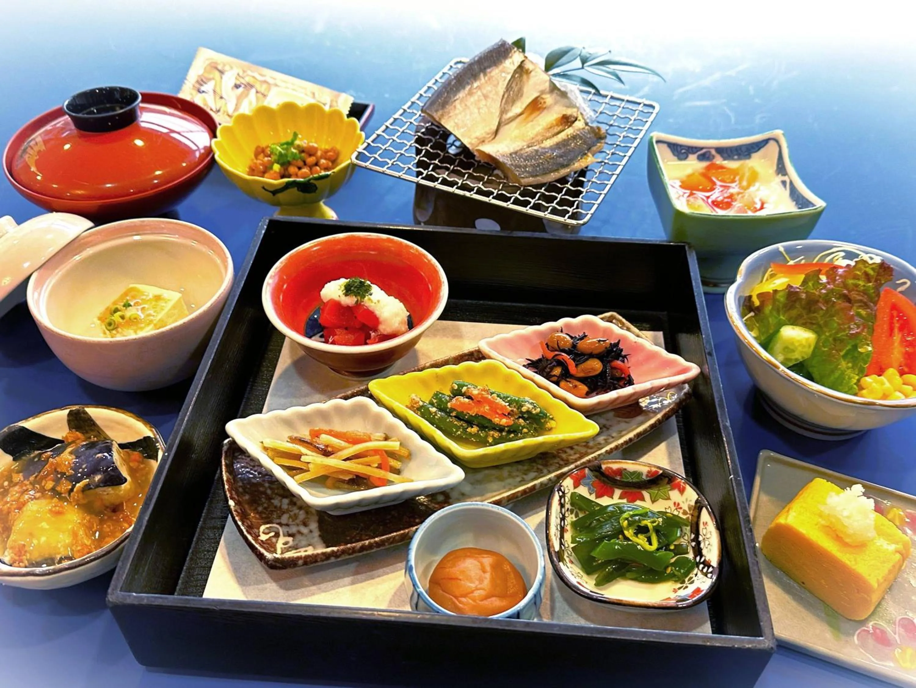 Breakfast in Hotel Nagisaya