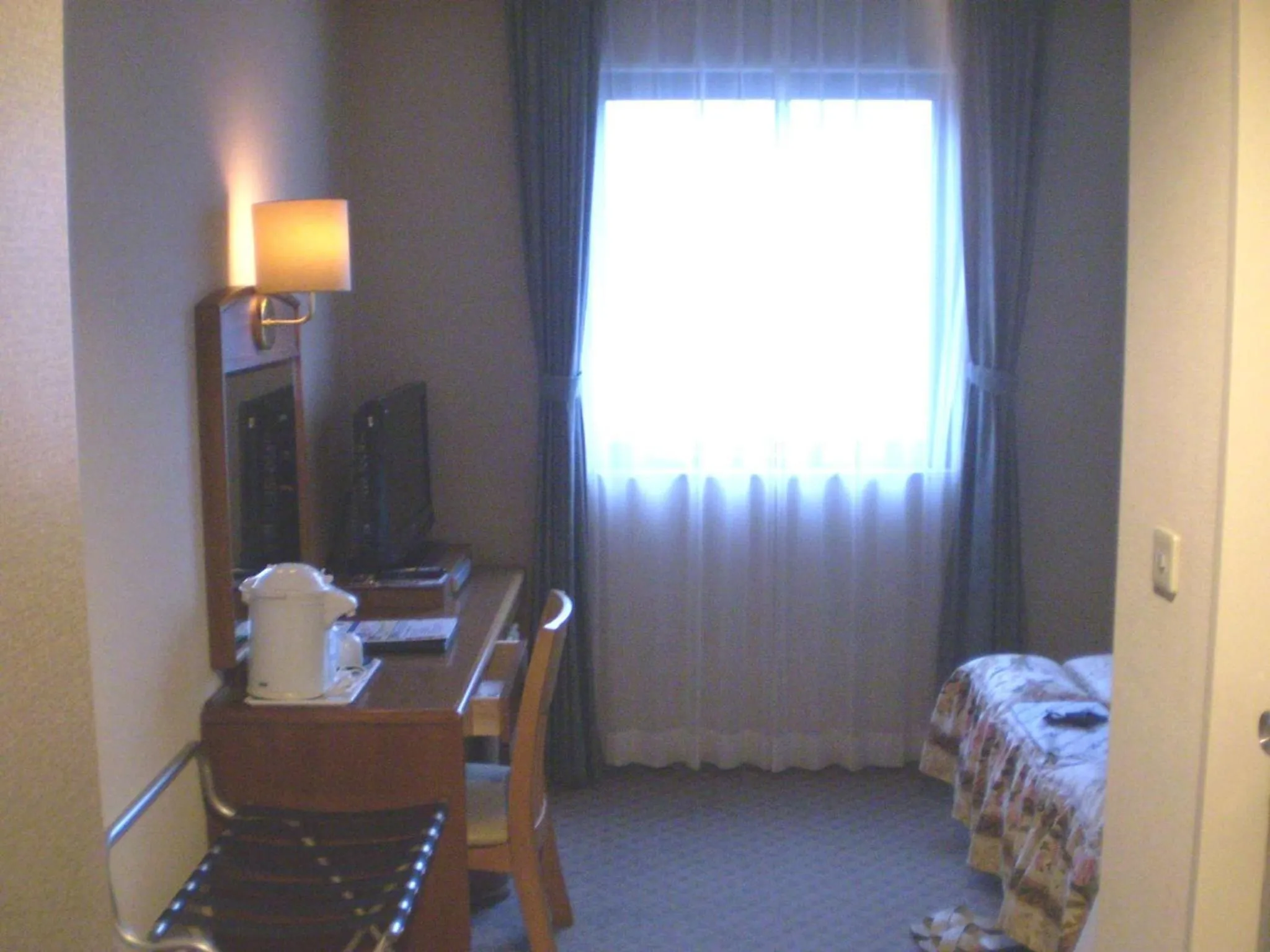 Decorative detail, Bed in Shingu UI Hotel