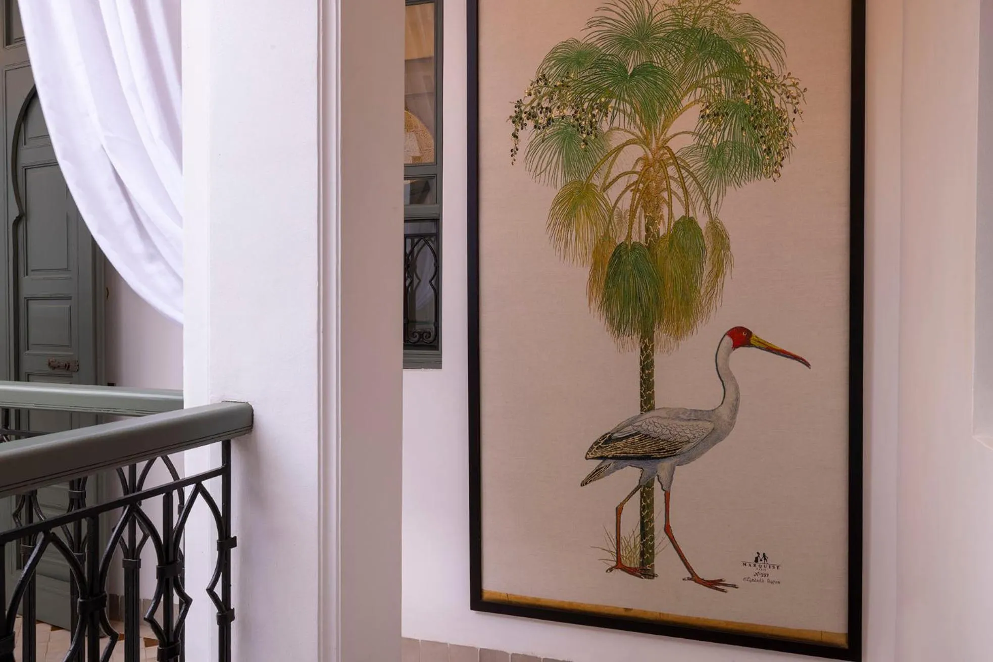 Decorative detail in Riad LAZ Mimoun & Spa