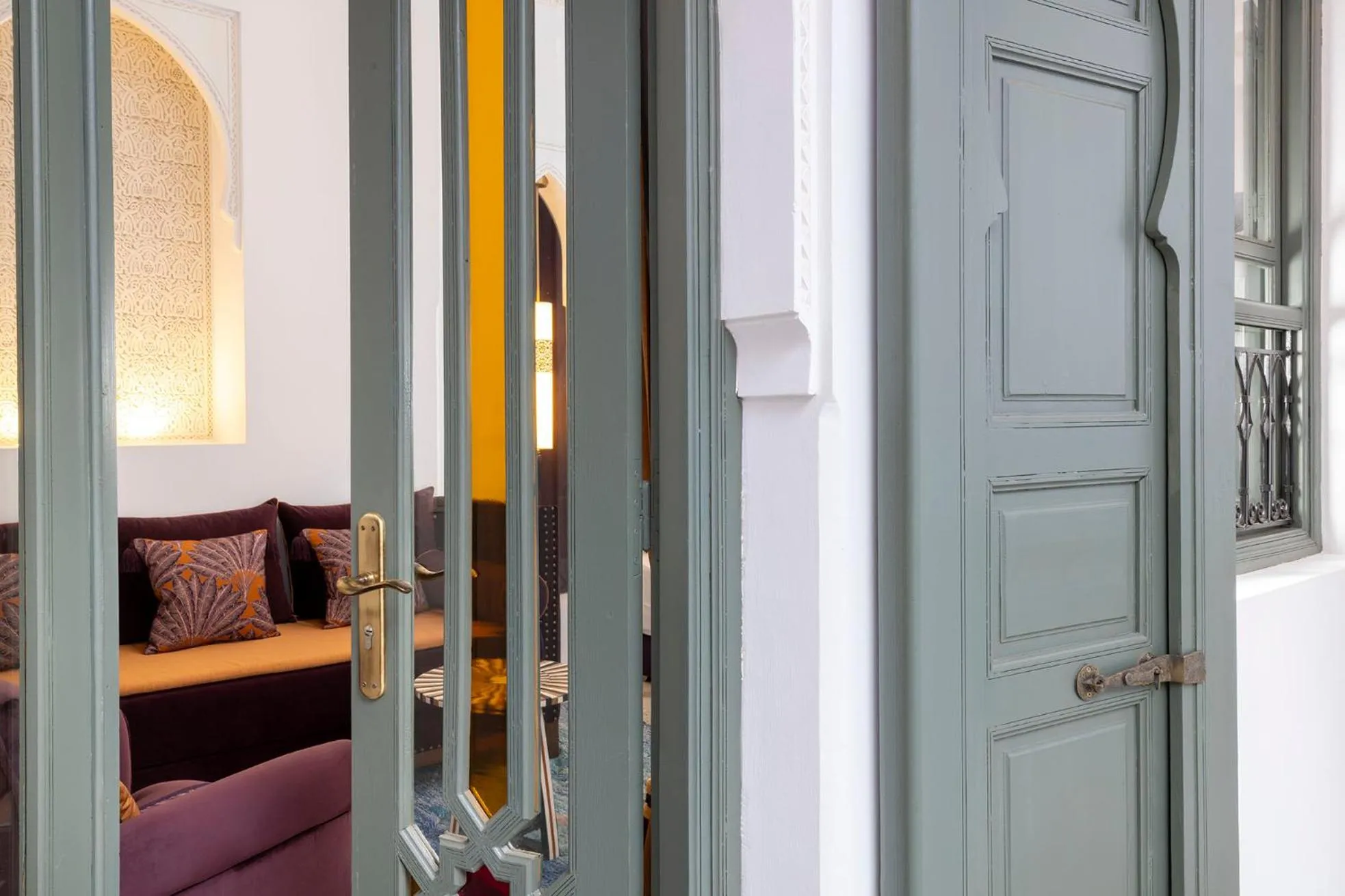 Seating area in Riad LAZ Mimoun & Spa