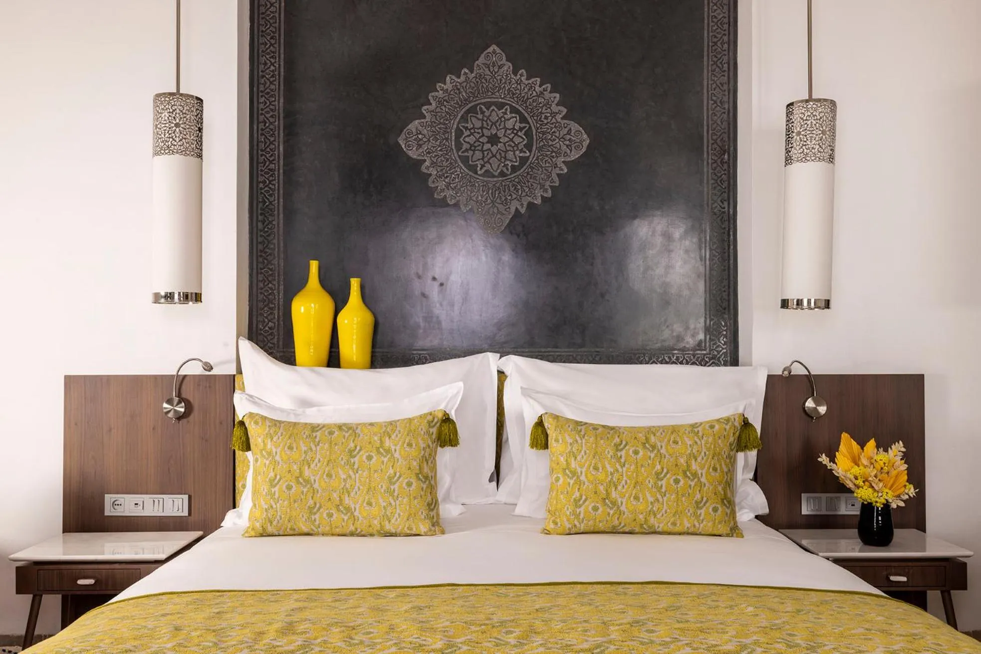 Bed in Riad LAZ Mimoun & Spa