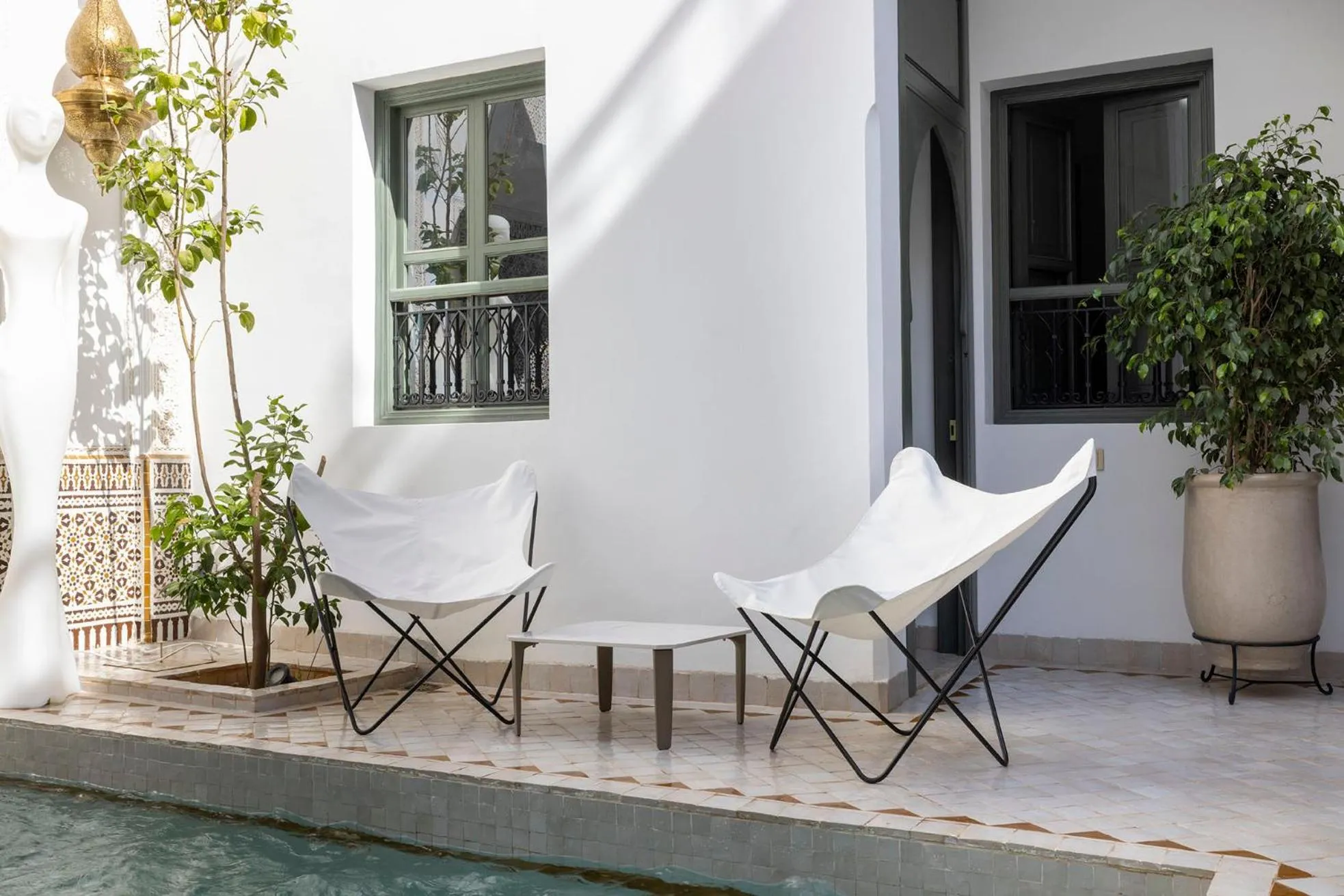 Patio in Riad LAZ Mimoun & Spa