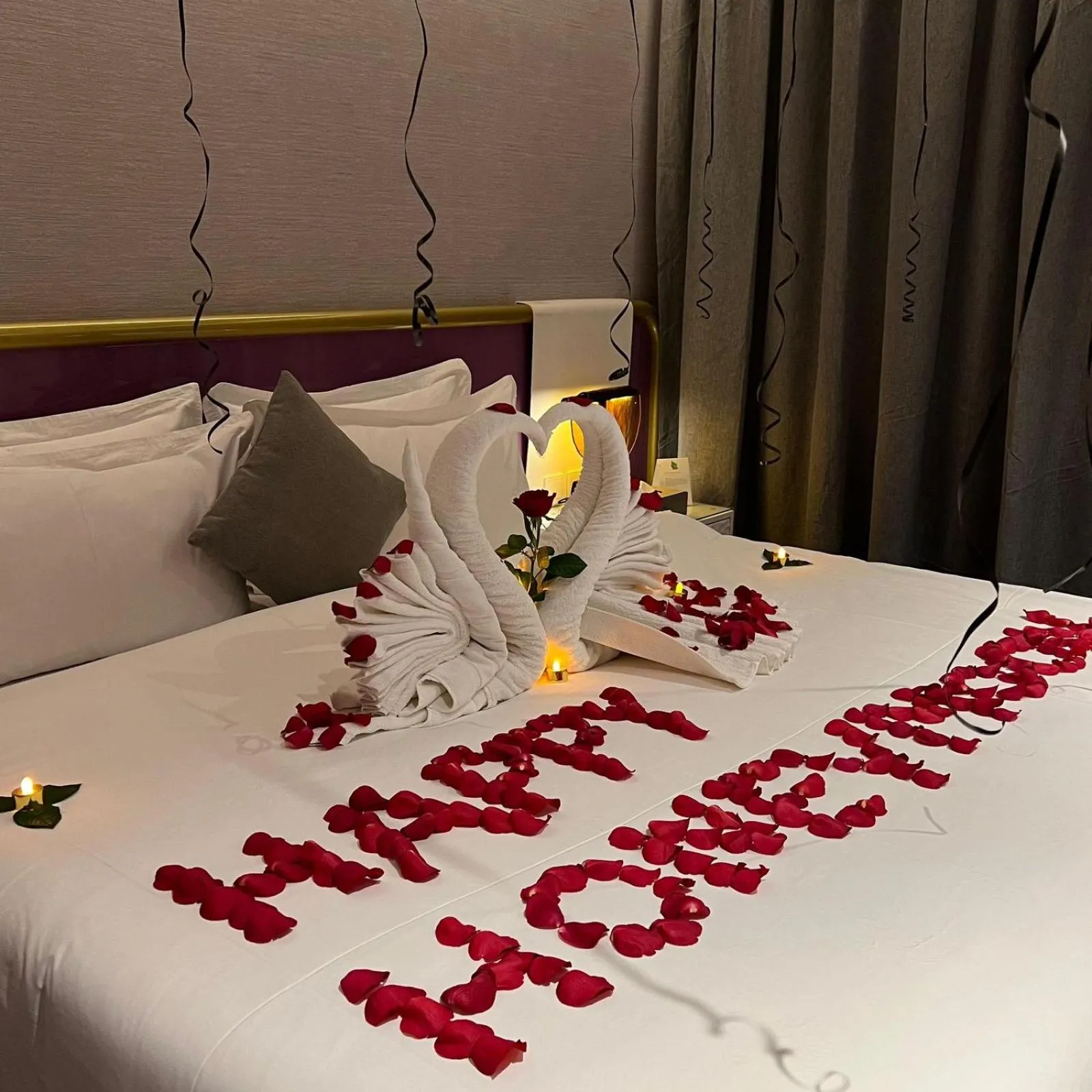 Bed in Marvelous Hotel