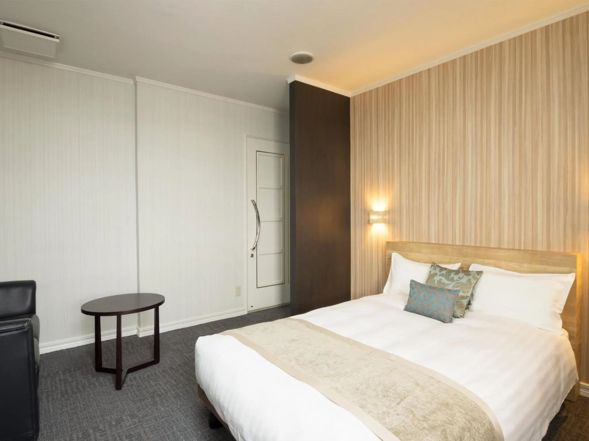 Bed in Hotel AreaOne Obihiro