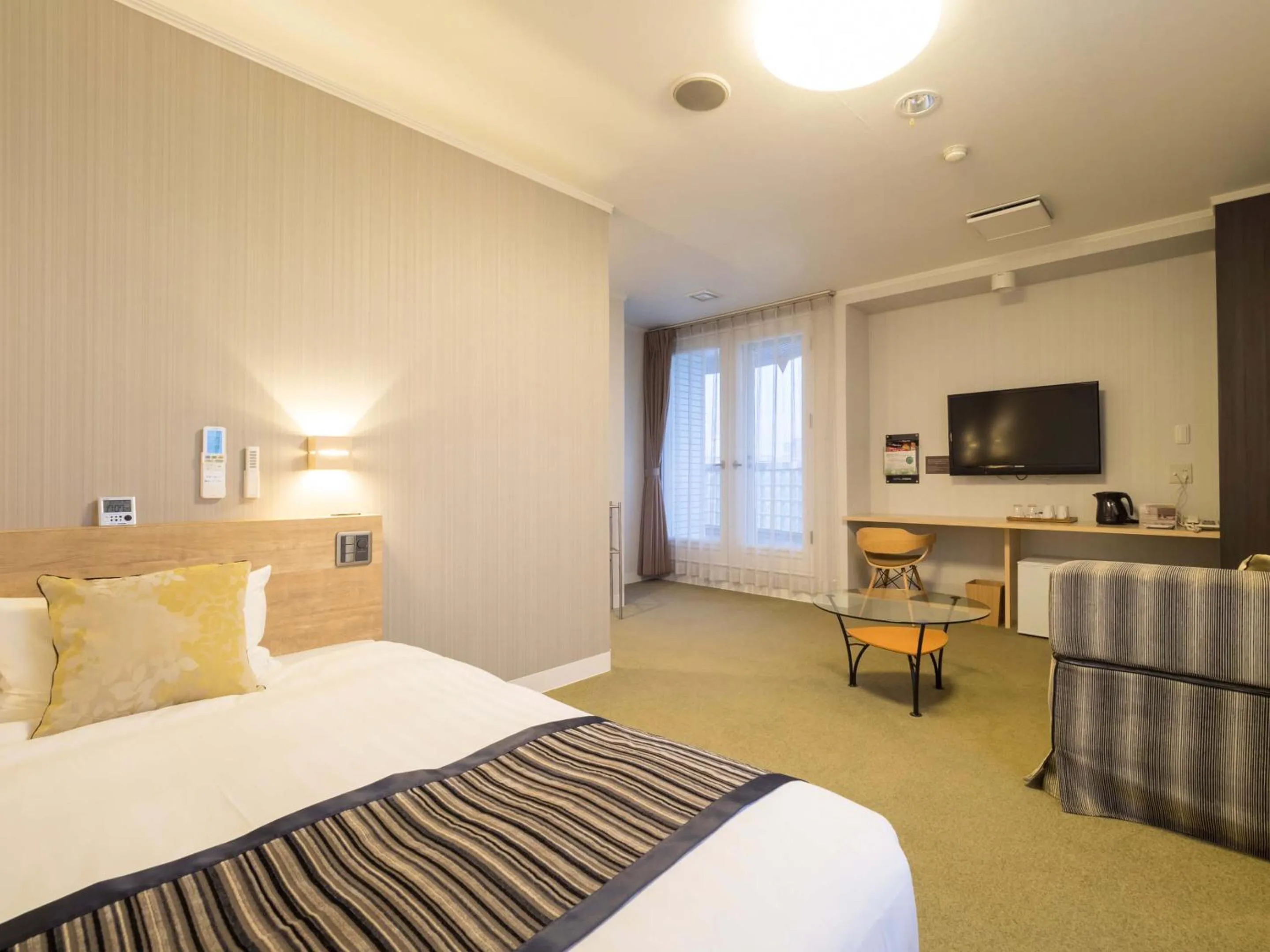 Photo of the whole room, Bed in Hotel AreaOne Obihiro