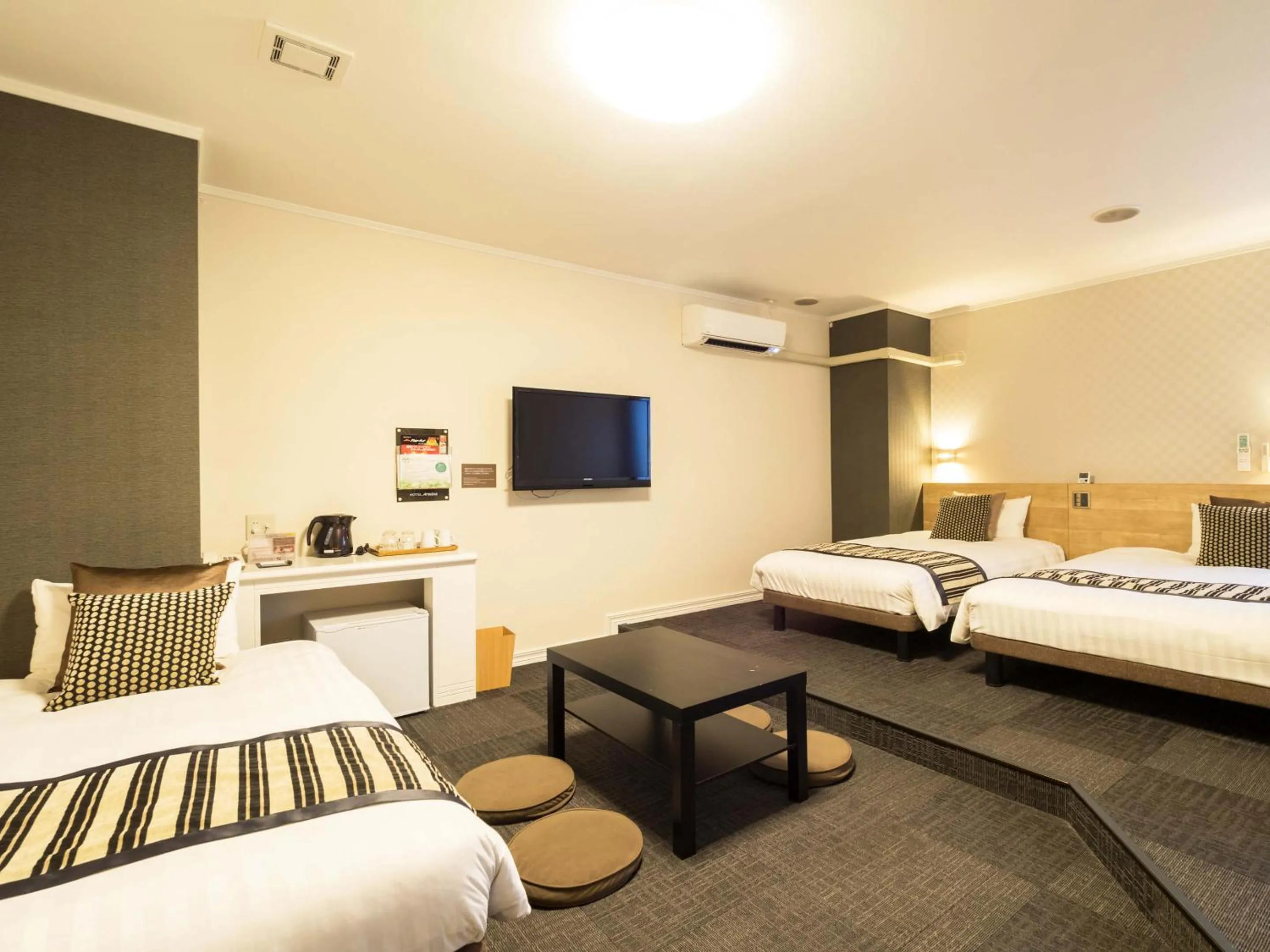 Photo of the whole room, Bed in Hotel AreaOne Obihiro