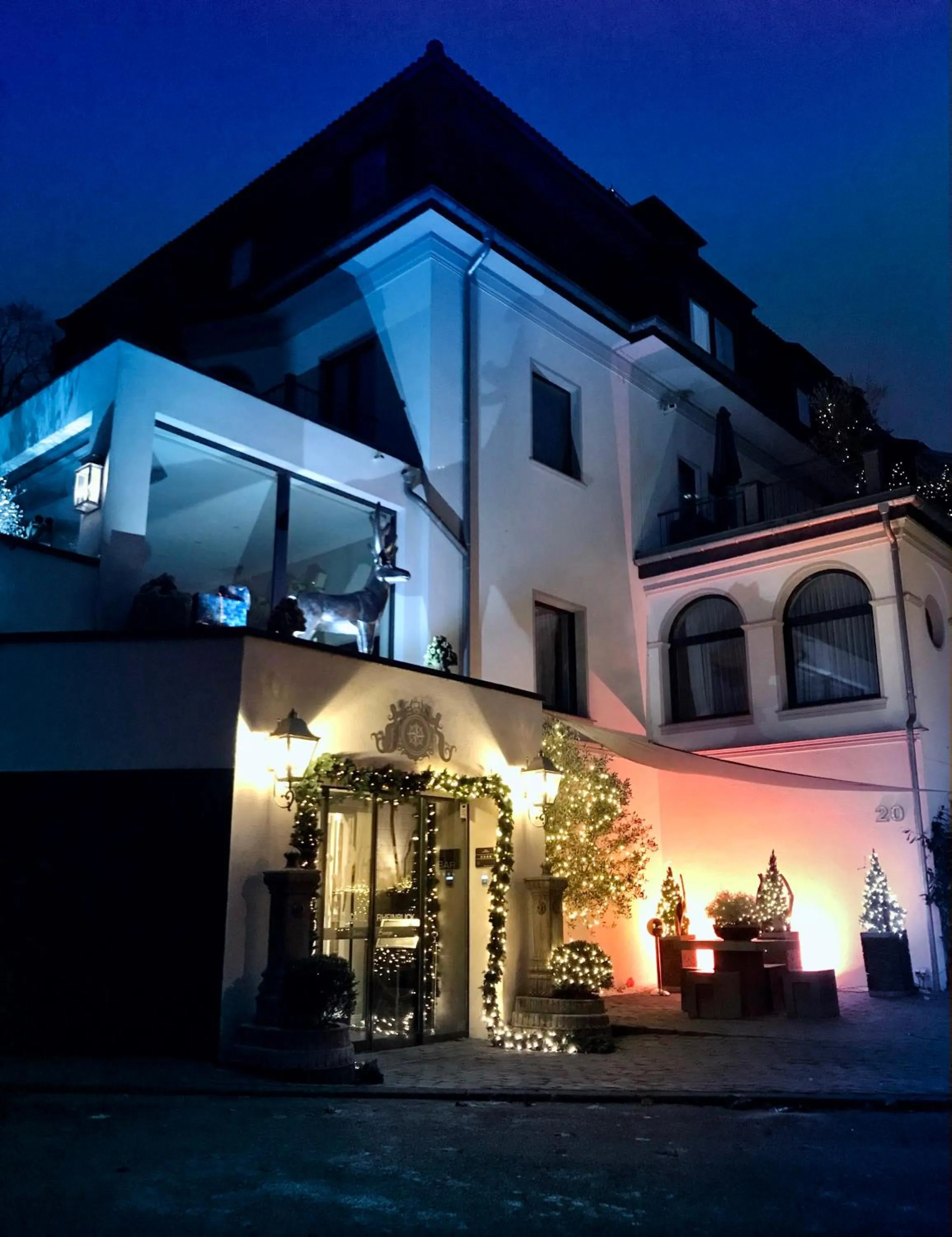 Property building in Villahotel Rheinblick