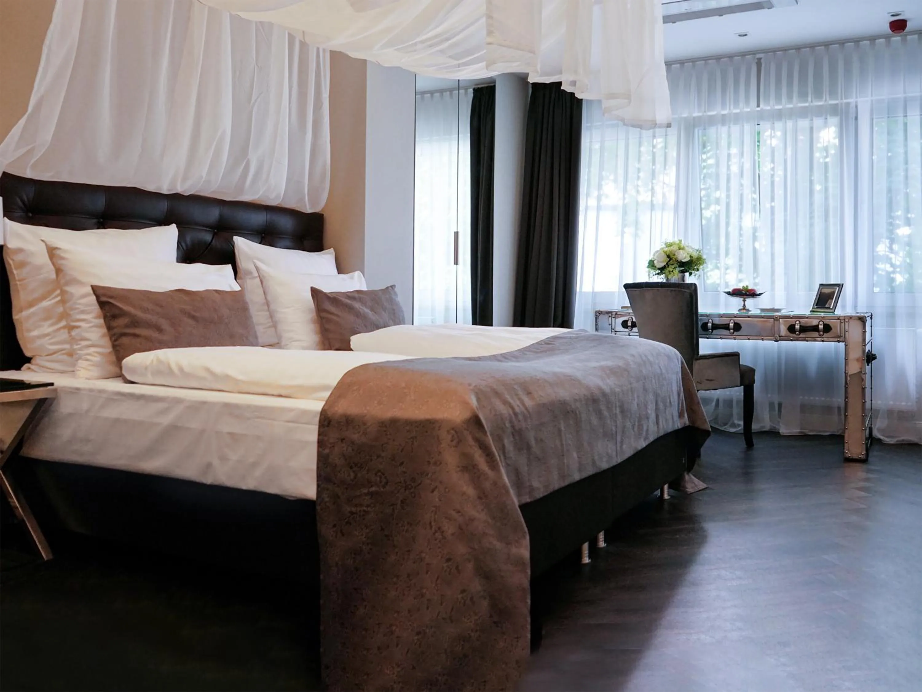 Bed in Villahotel Rheinblick