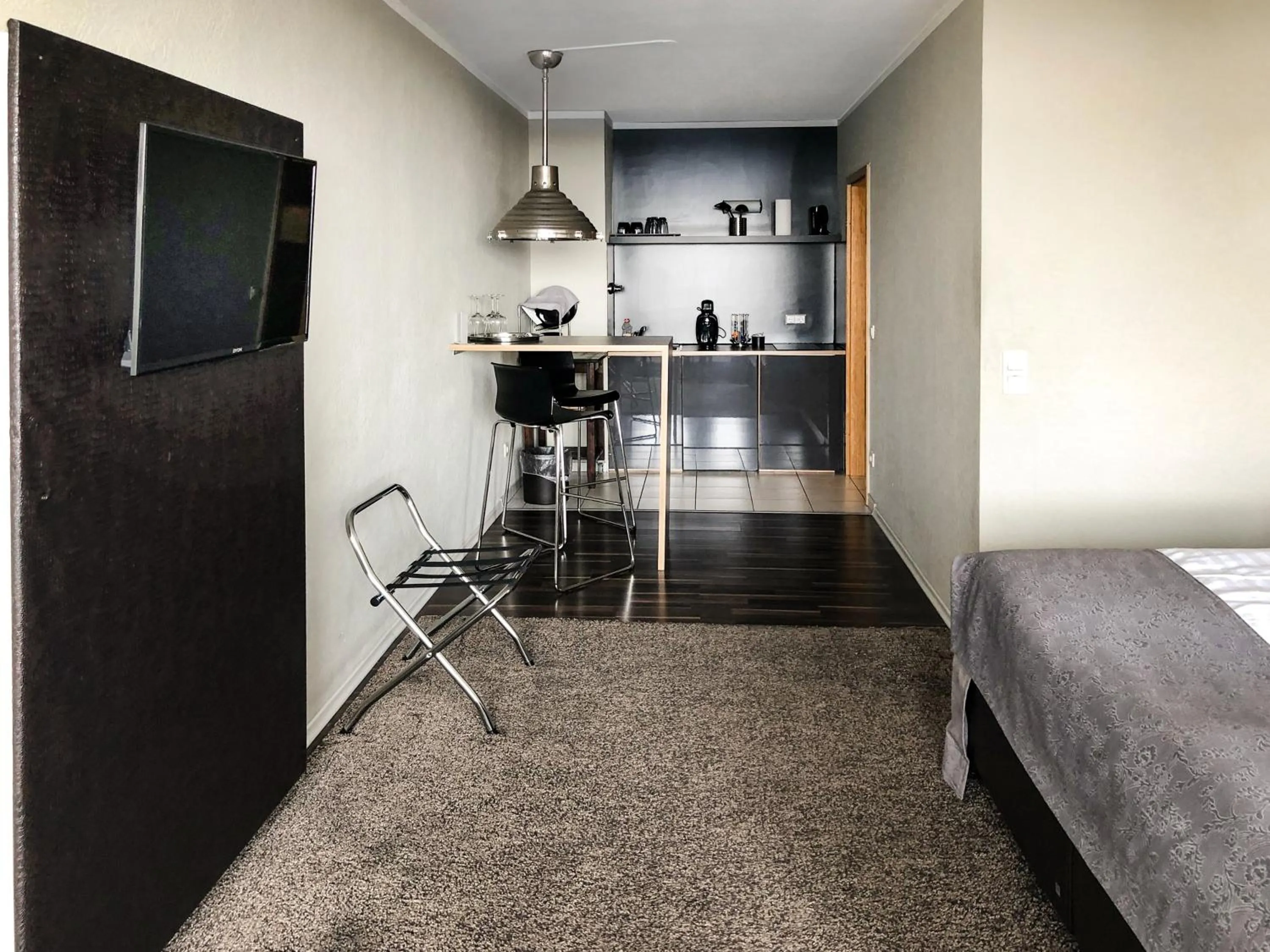 Photo of the whole room, Bed in Rheinblick Apartments