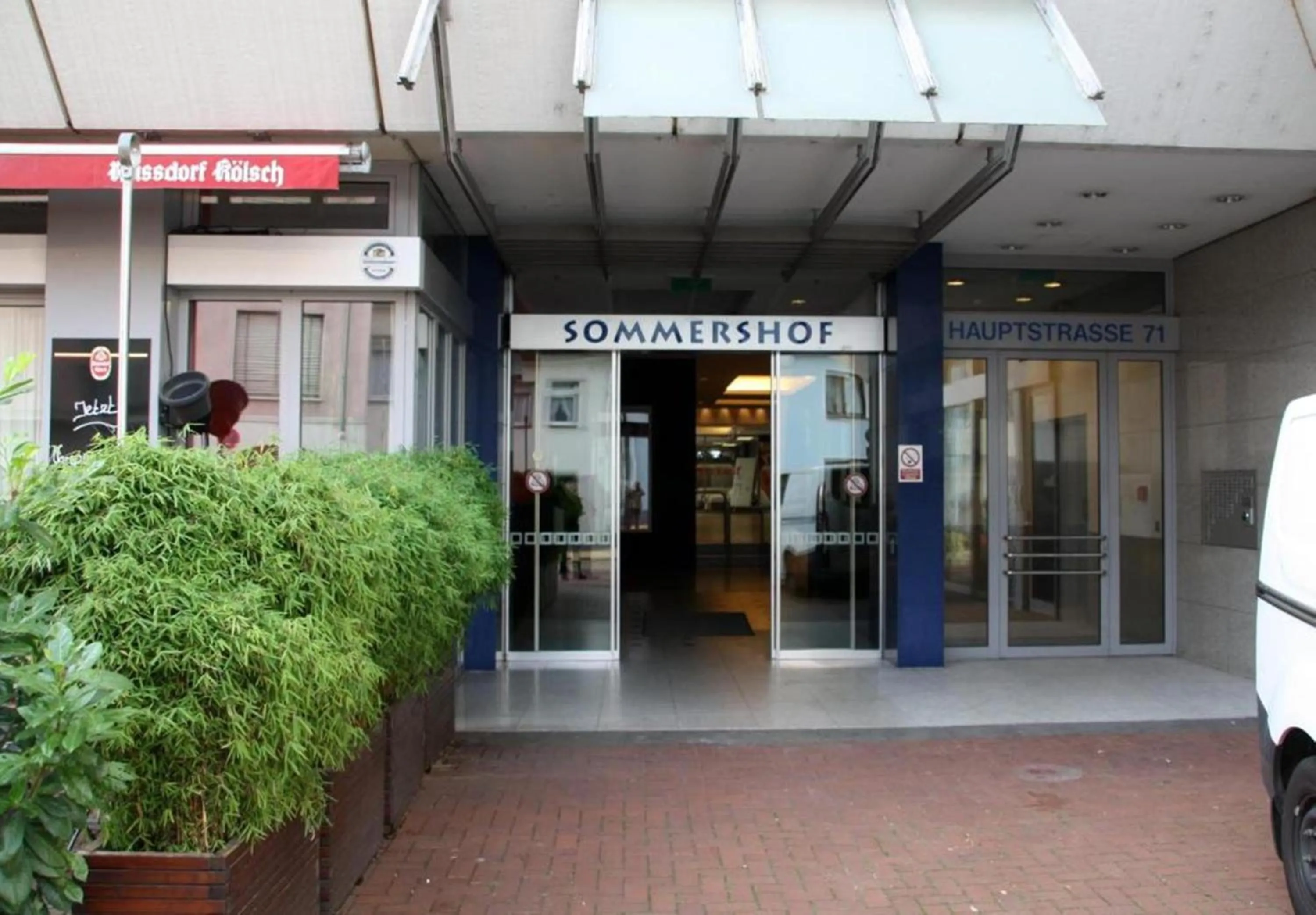 Property building in Rheinblick Apartments