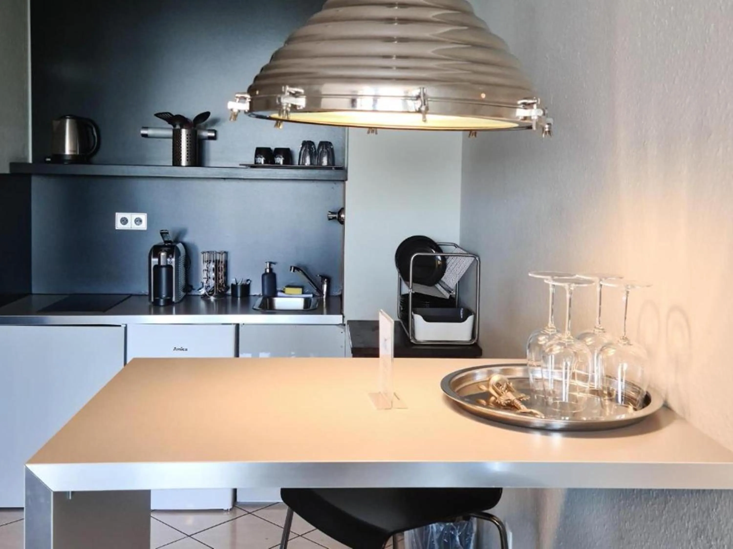 kitchen in Rheinblick Apartments