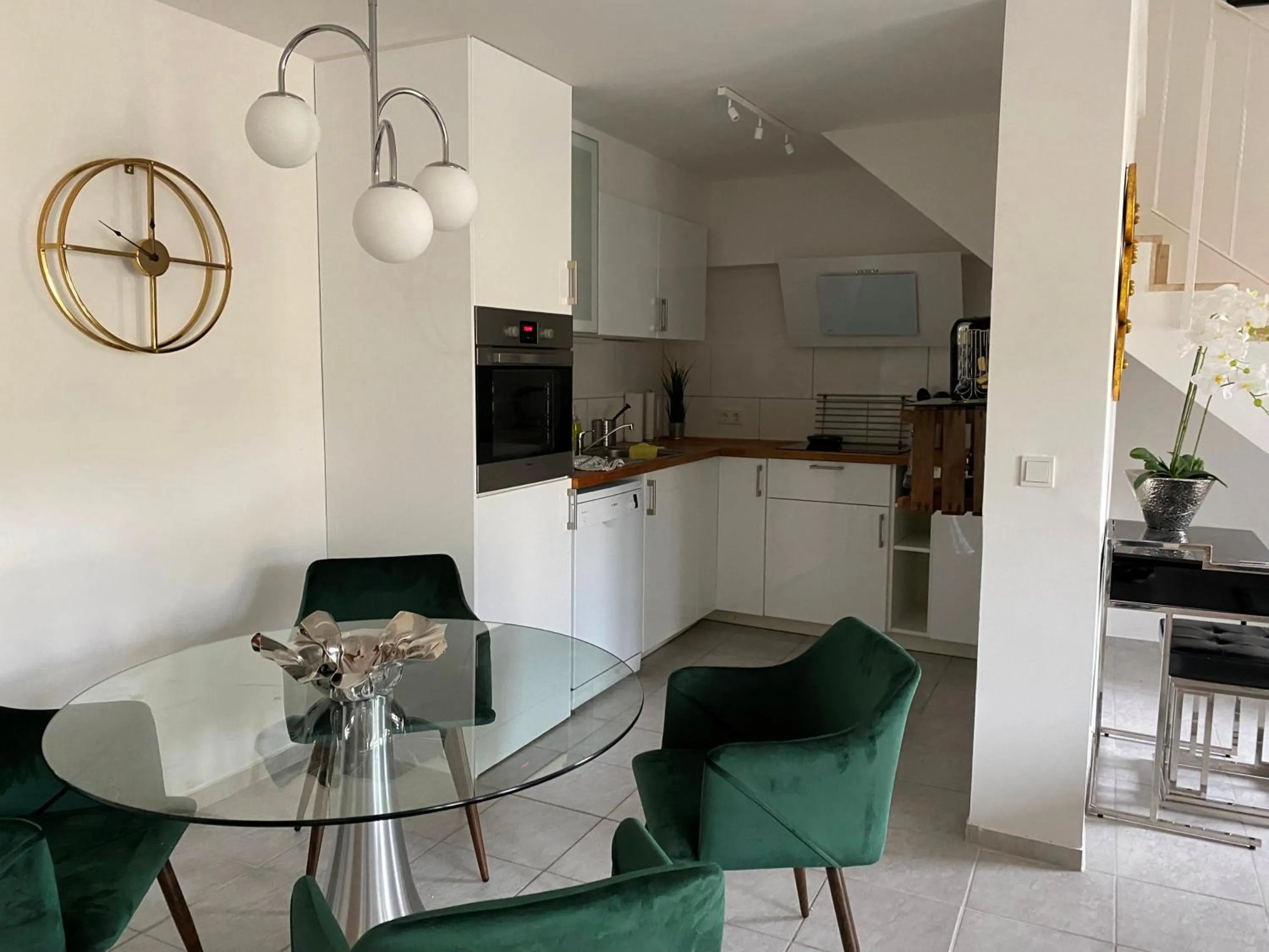 Living room in Rheinblick Apartments
