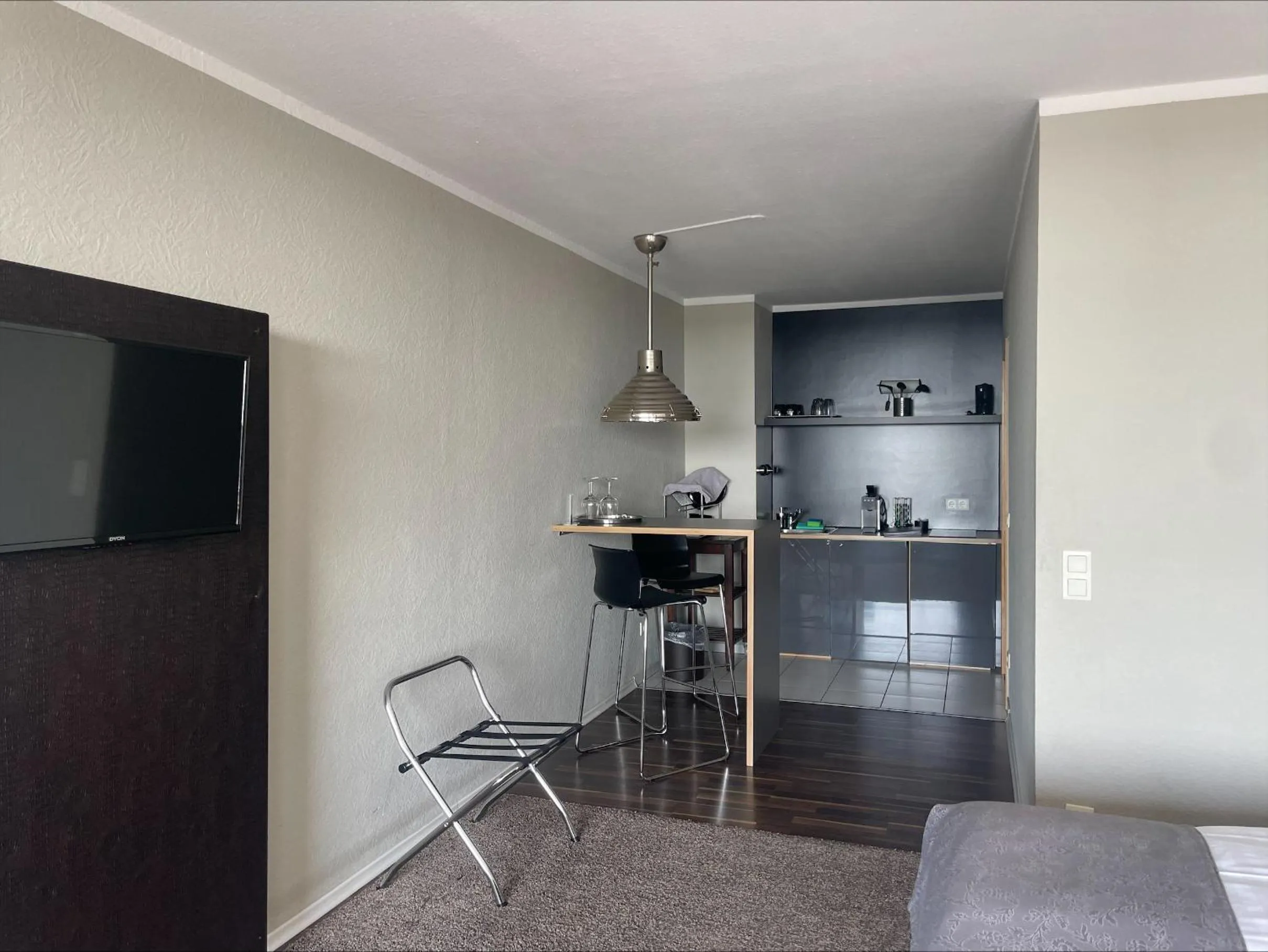Kitchen or kitchenette in Rheinblick Apartments