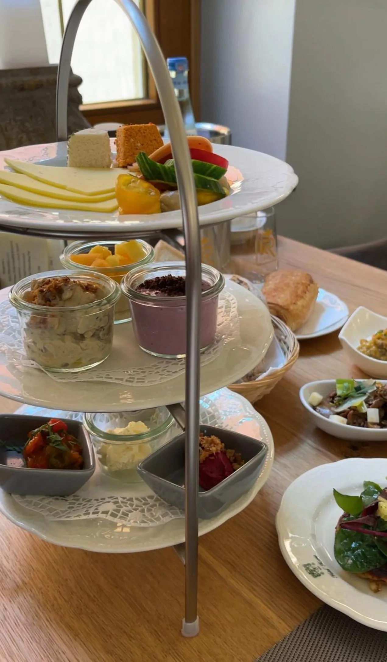 Buffet breakfast in Das Hotel Krone