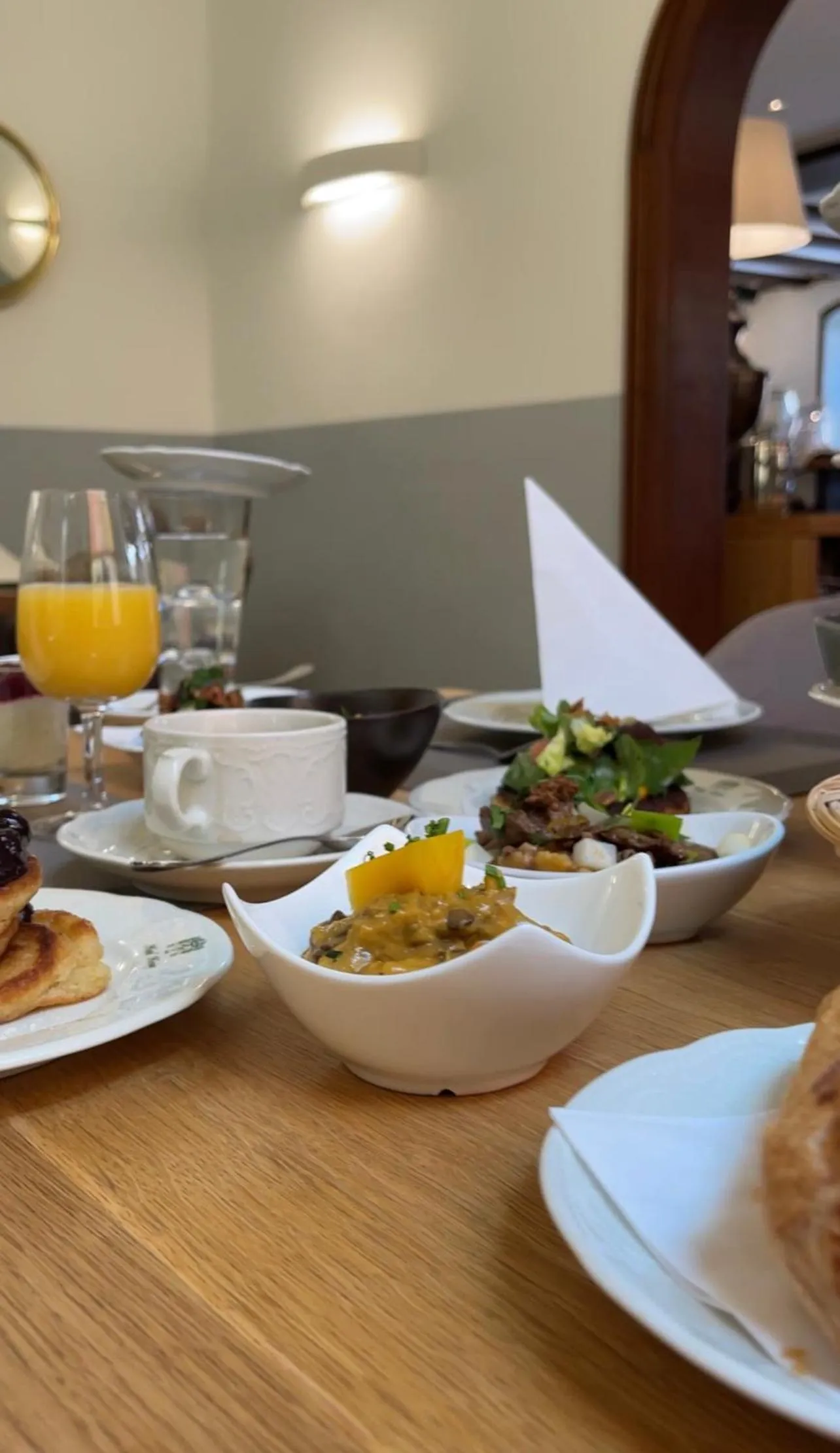 Food and drinks in Das Hotel Krone