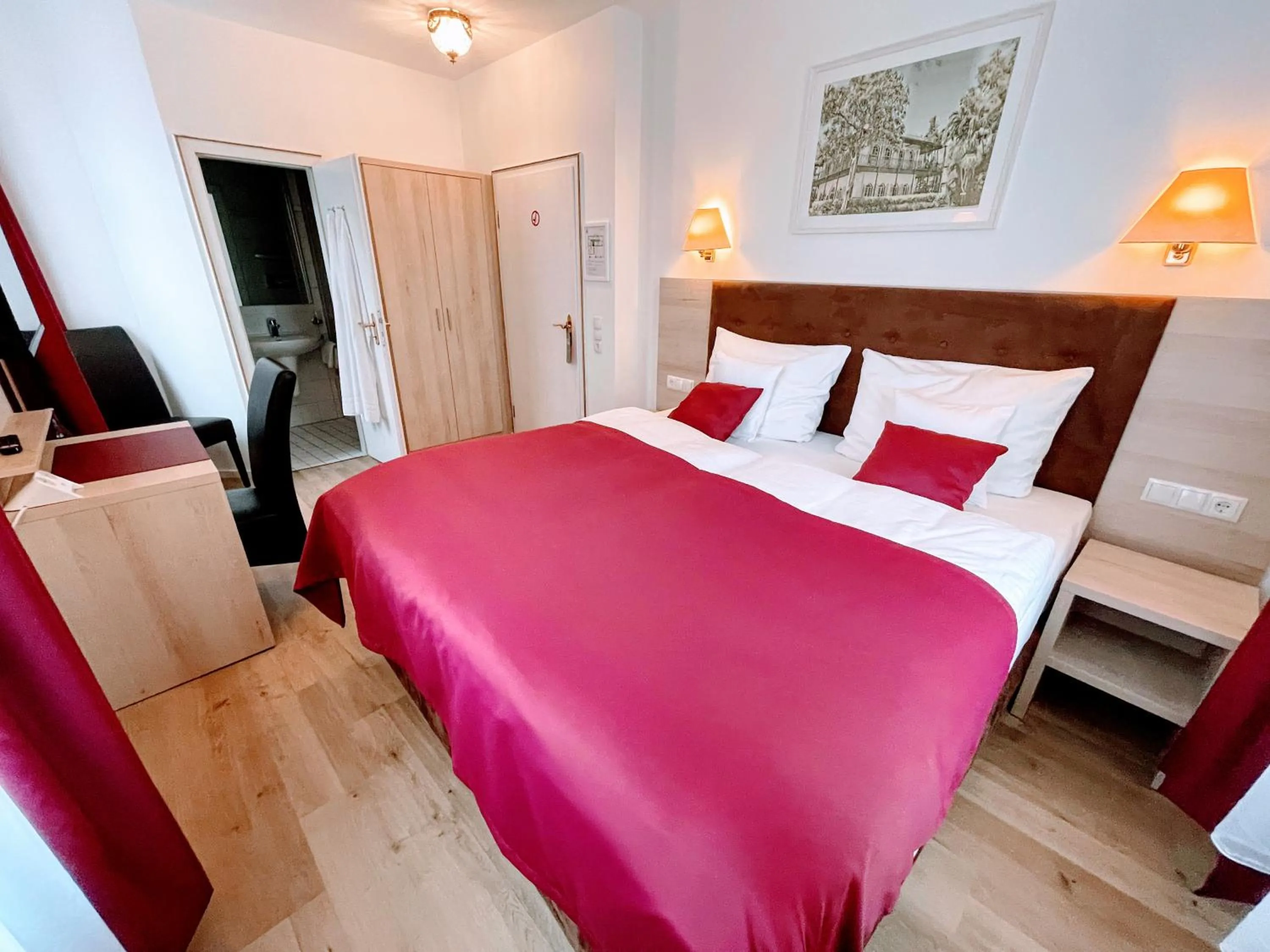 Bed in Das Hotel Krone