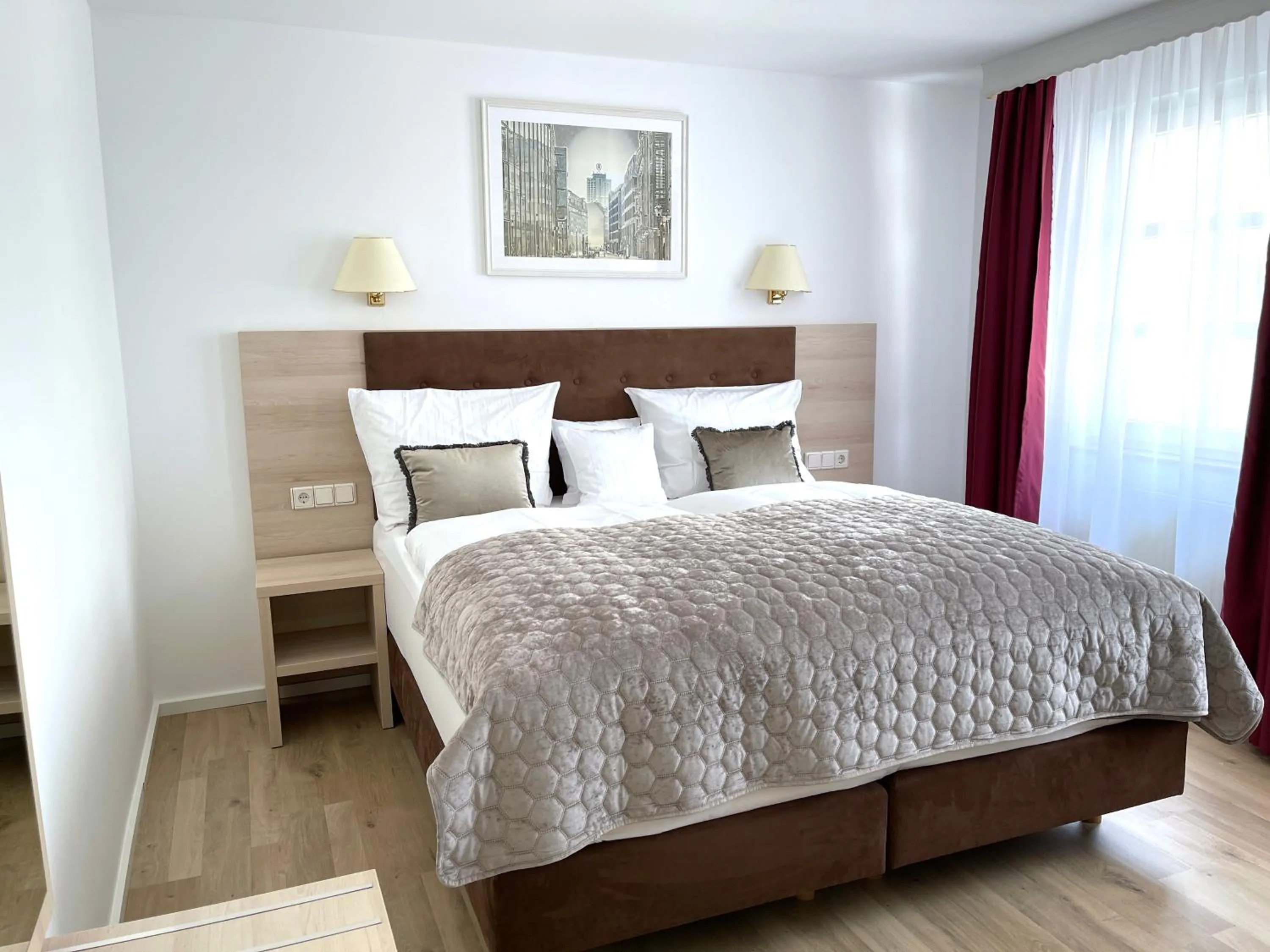 Photo of the whole room, Bed in Das Hotel Krone