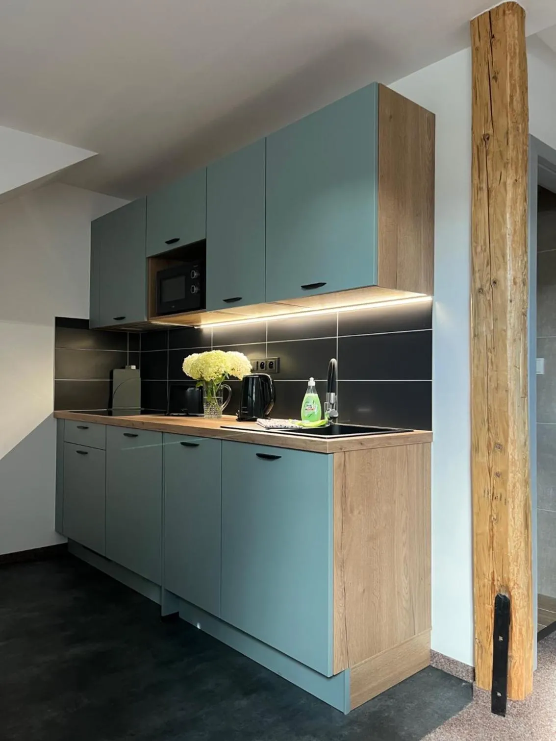 Apartment with Garden View in Apartmány U Šťastných