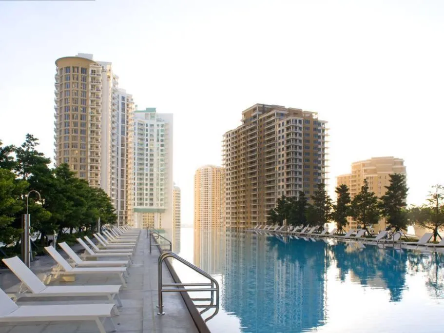 Swimming pool in Wonderful 2/2 Condo at Icon Brickell With Pool