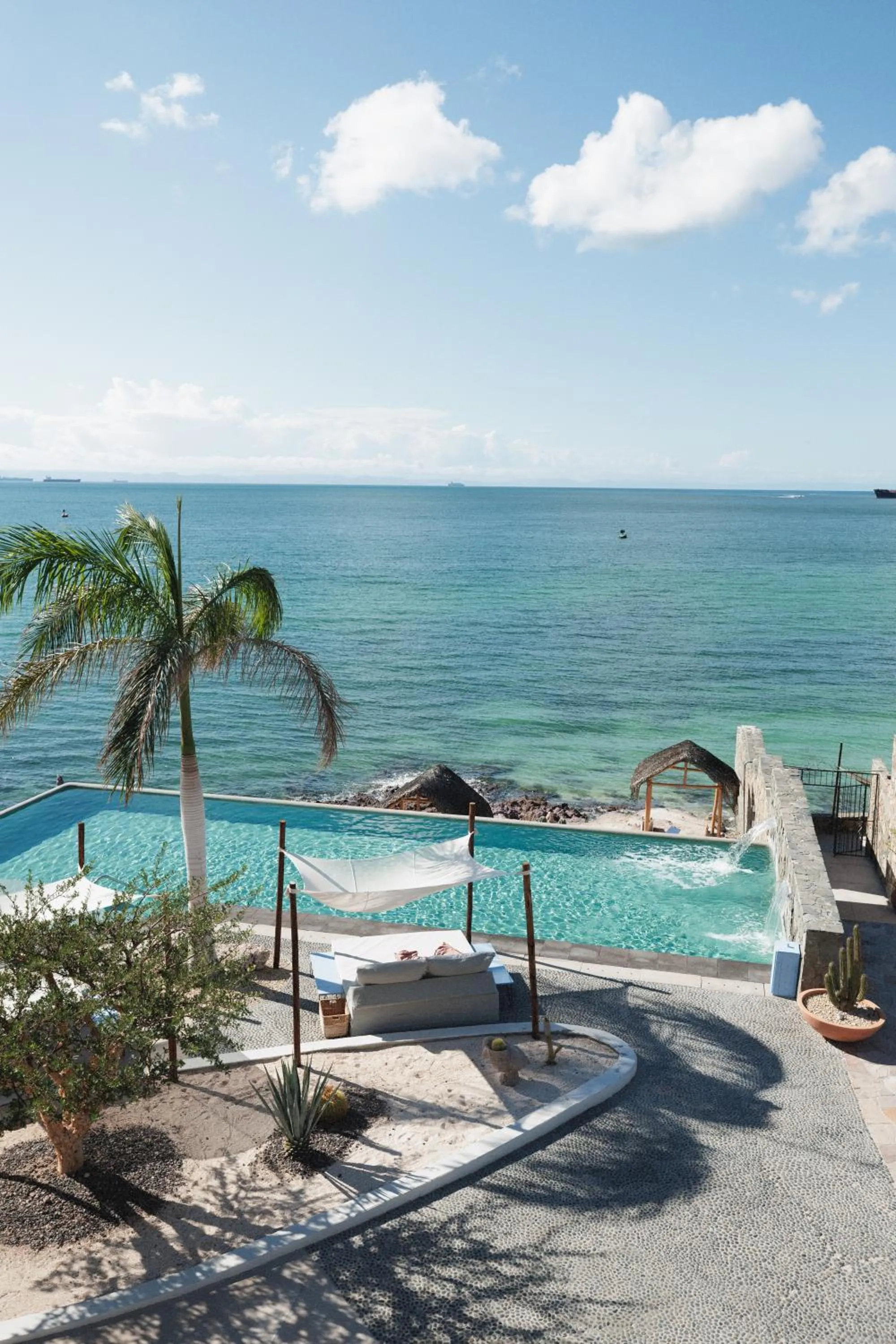 Beach in Orchid House Baja