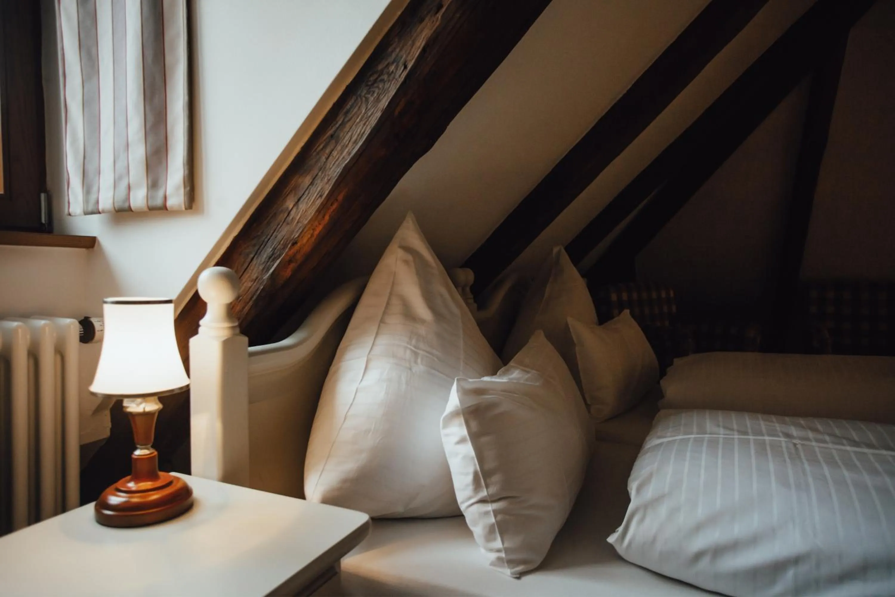 Photo of the whole room, Bed in Hotel "Alter Pfarrhof"