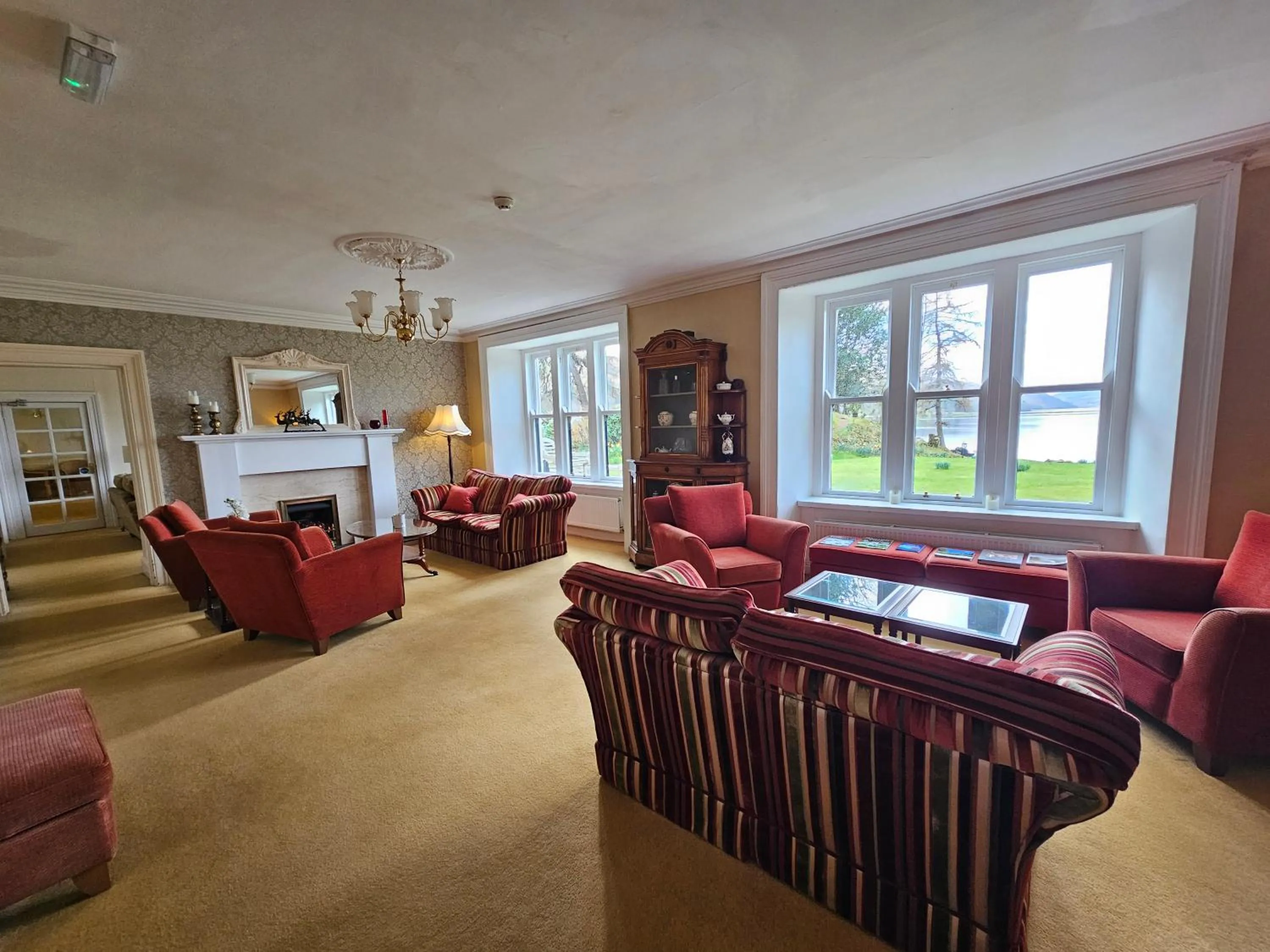 Living room in Taychreggan, Signature Collection by Eight Continents