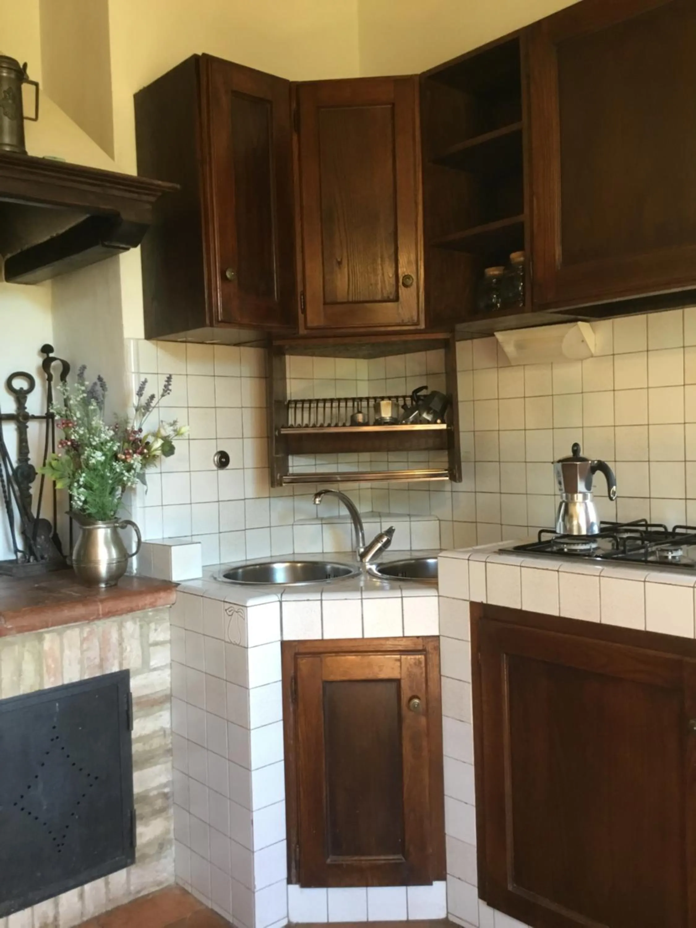 Kitchen or kitchenette in Sant'Antonio Country Resort