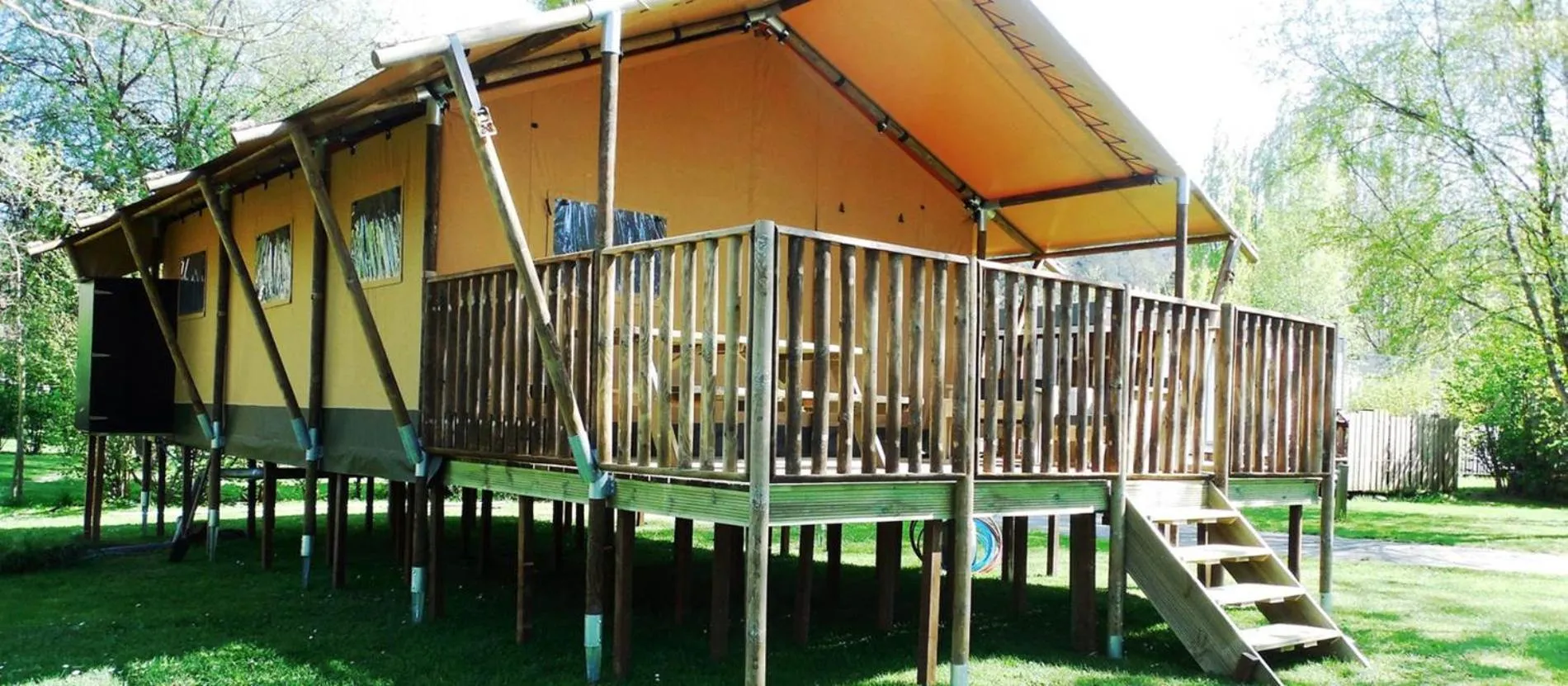 Safari Tent in Rives Nature