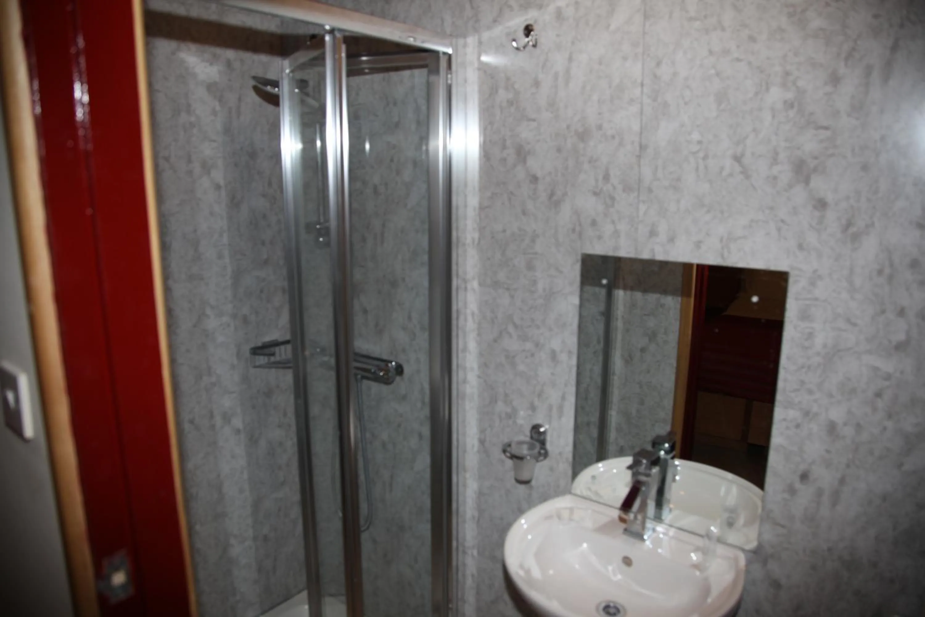 Bathroom in Grove Apartments