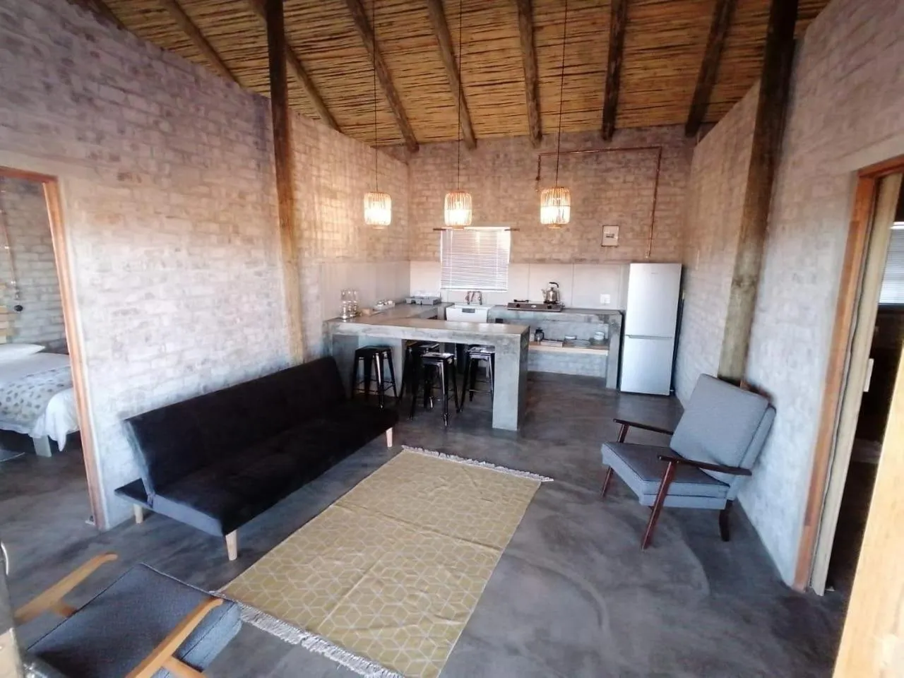 Kitchen or kitchenette in Wolvekraal Guest Farm