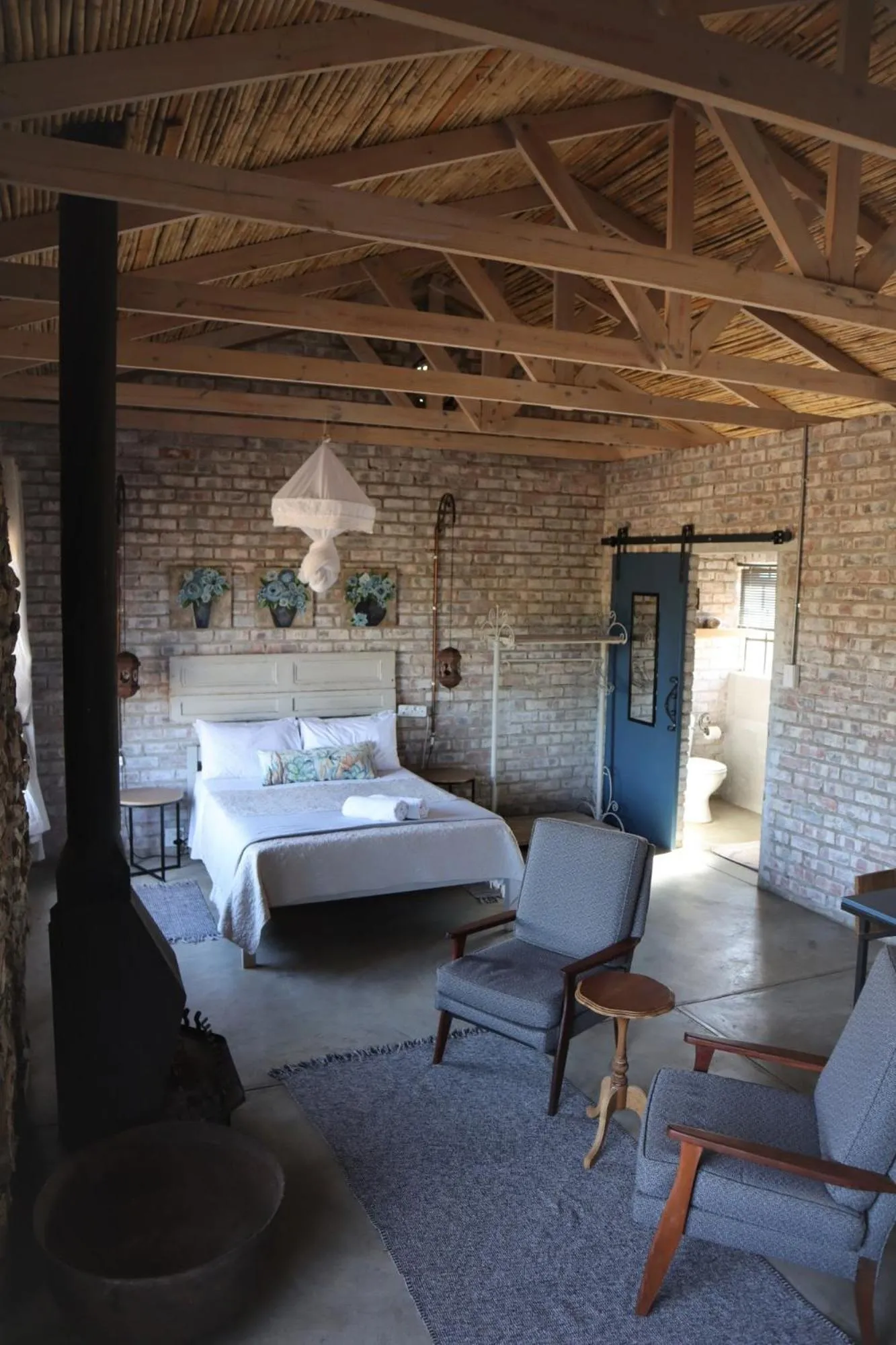 Bed in Wolvekraal Guest Farm