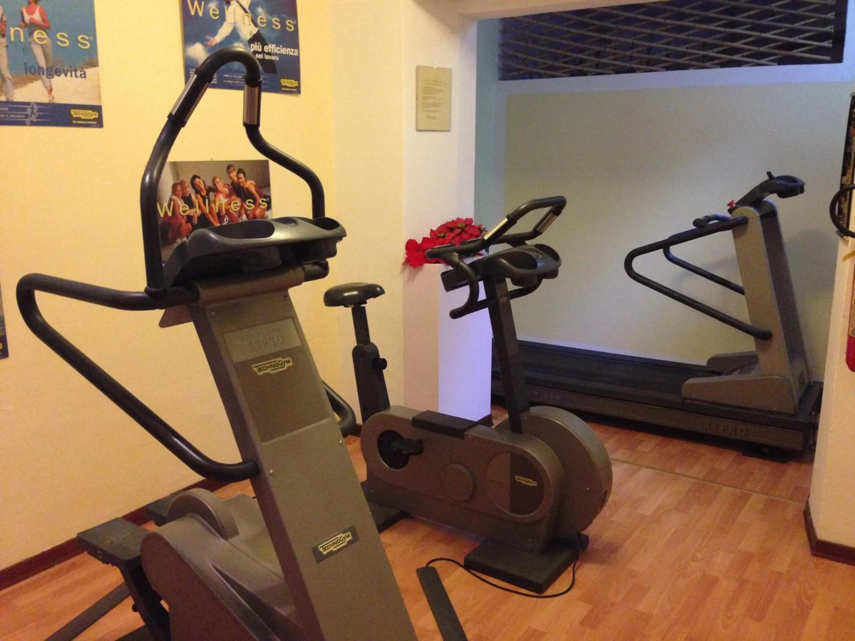 Fitness centre/facilities in Hotel Cimone