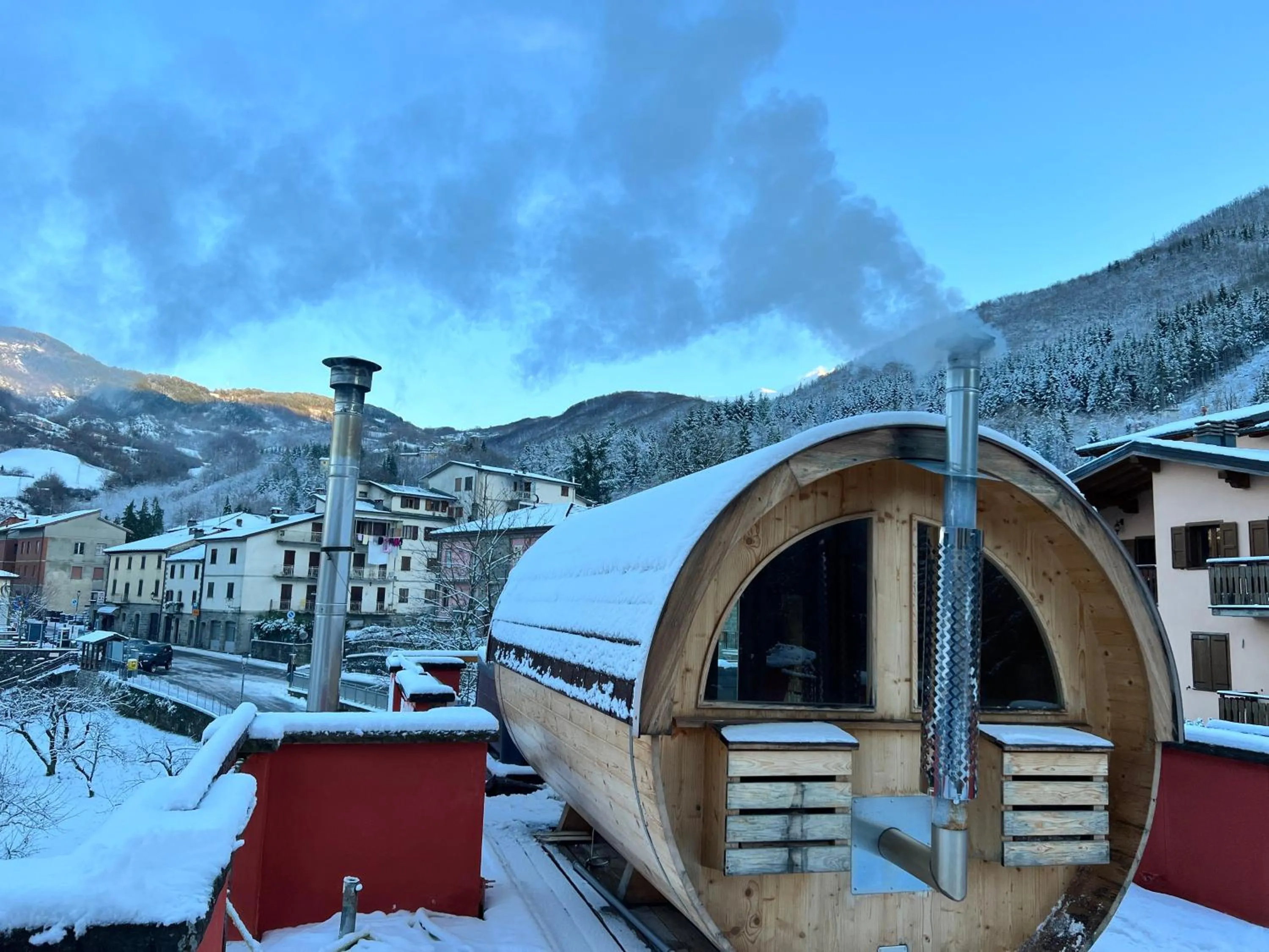 Sauna in Hotel Cimone
