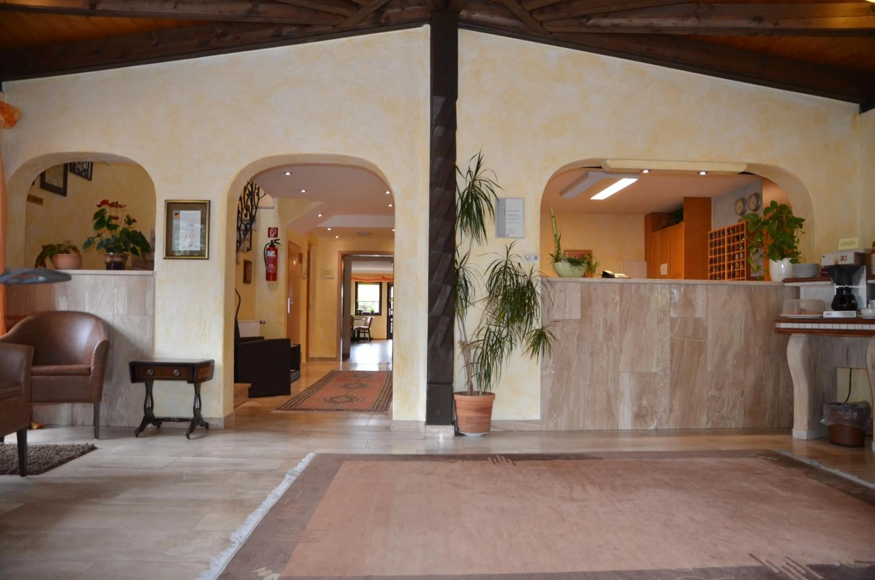 Lobby or reception in Hotel Pirsch