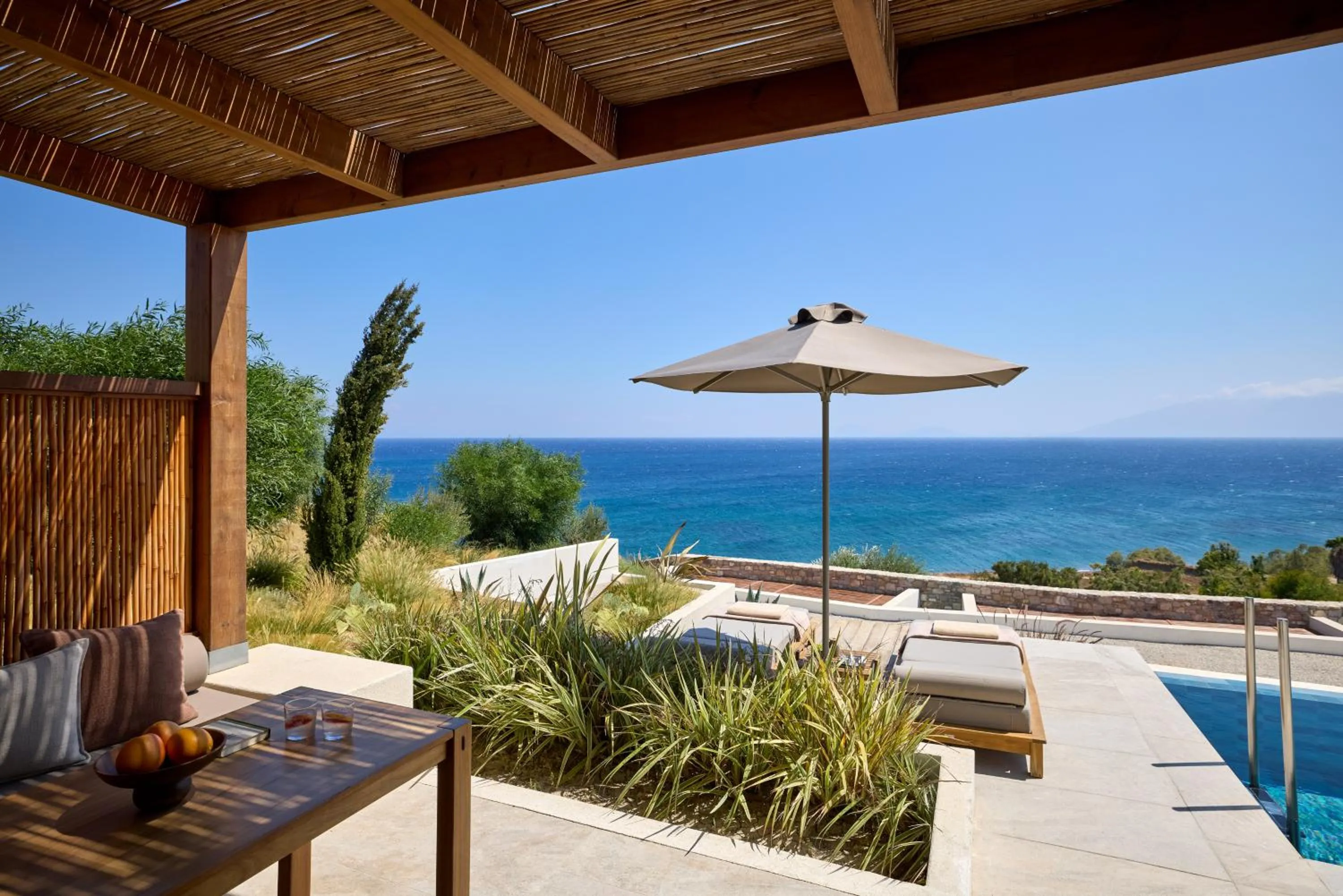 Patio in KOIA All - Suite Well Being Resort - Adults Only