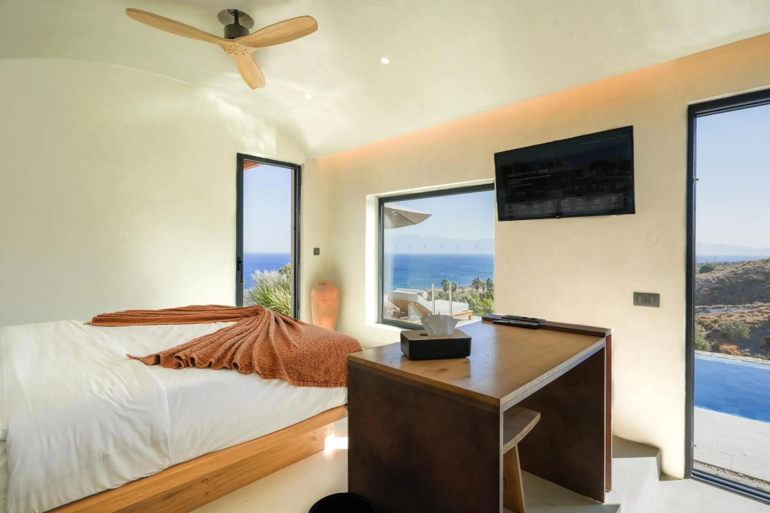 Bed in KOIA All - Suite Well Being Resort - Adults Only