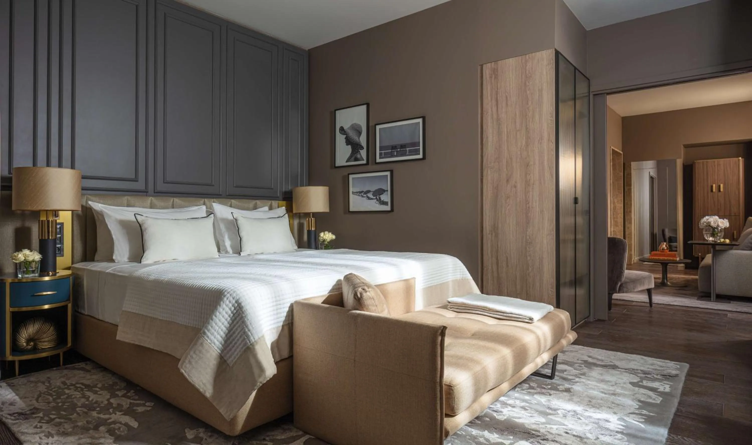 Bedroom, Bed in Anantara Plaza Nice Hotel - A Leading Hotel of the World