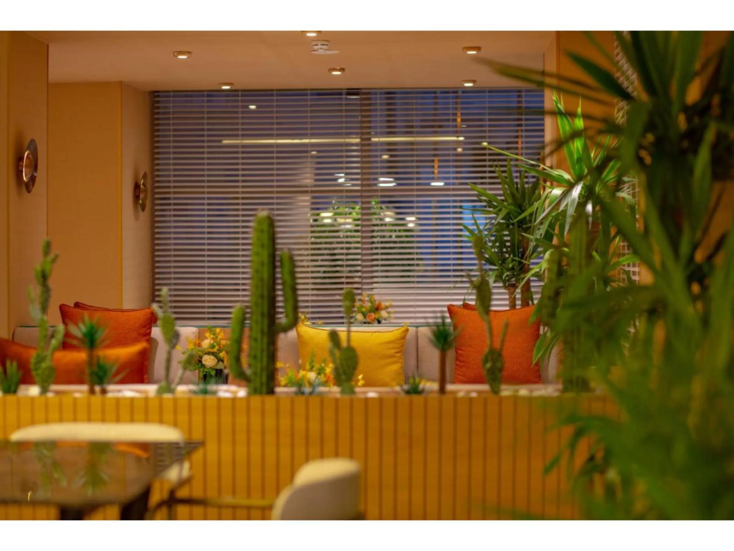 Lobby or reception in La Terrazza Hotel