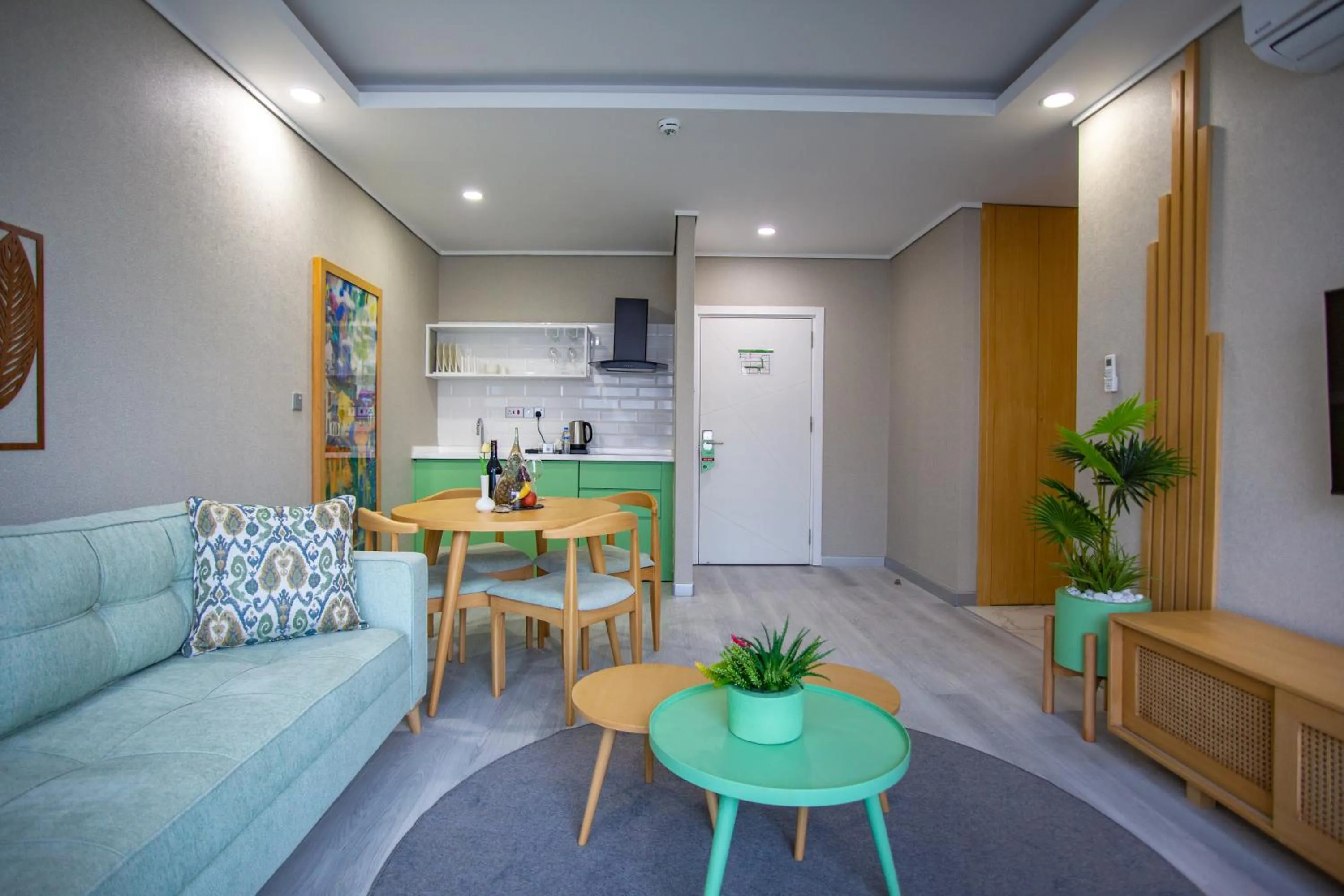 Kitchen or kitchenette in La Terrazza Hotel