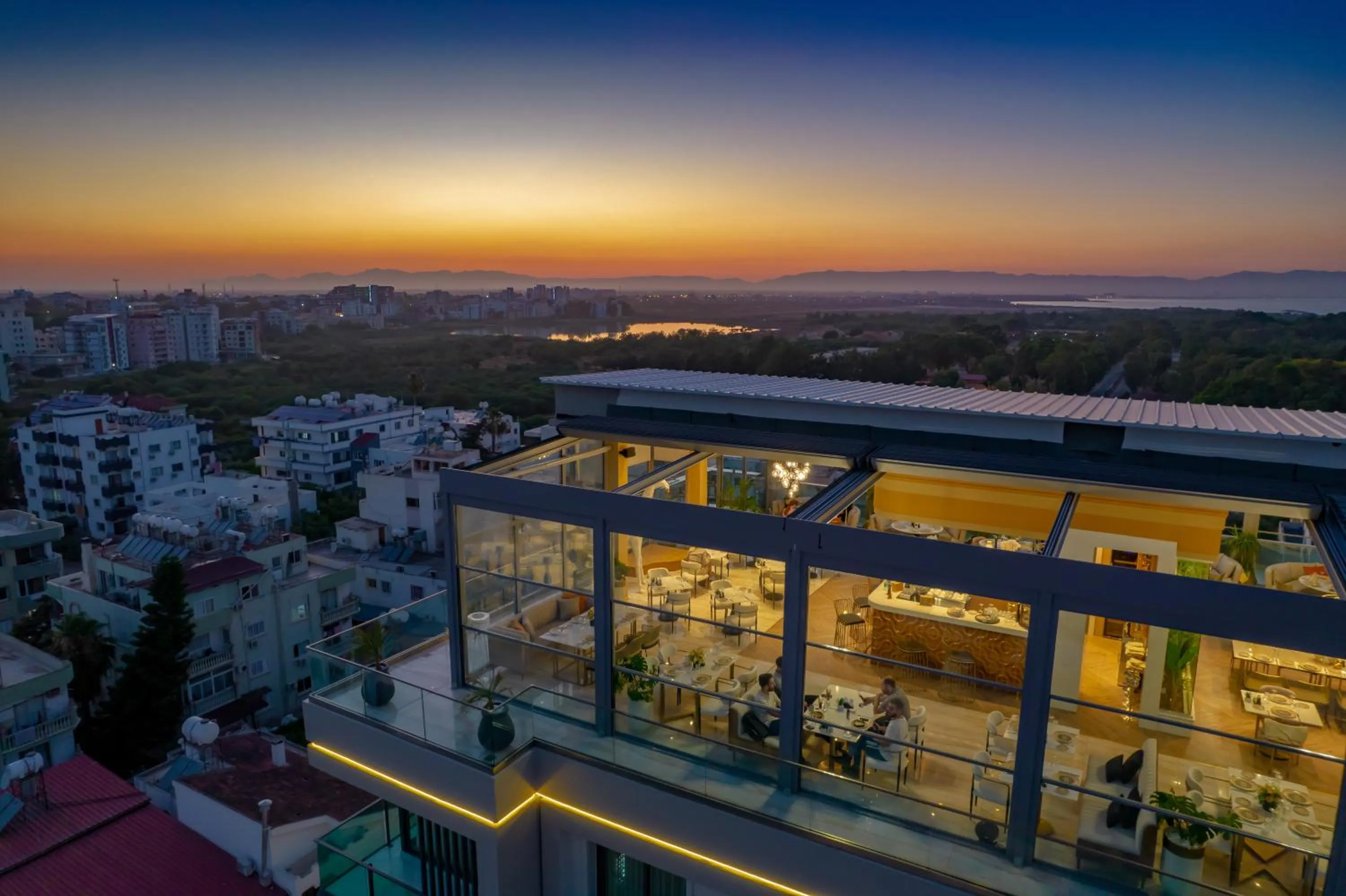 Property building in La Terrazza Hotel