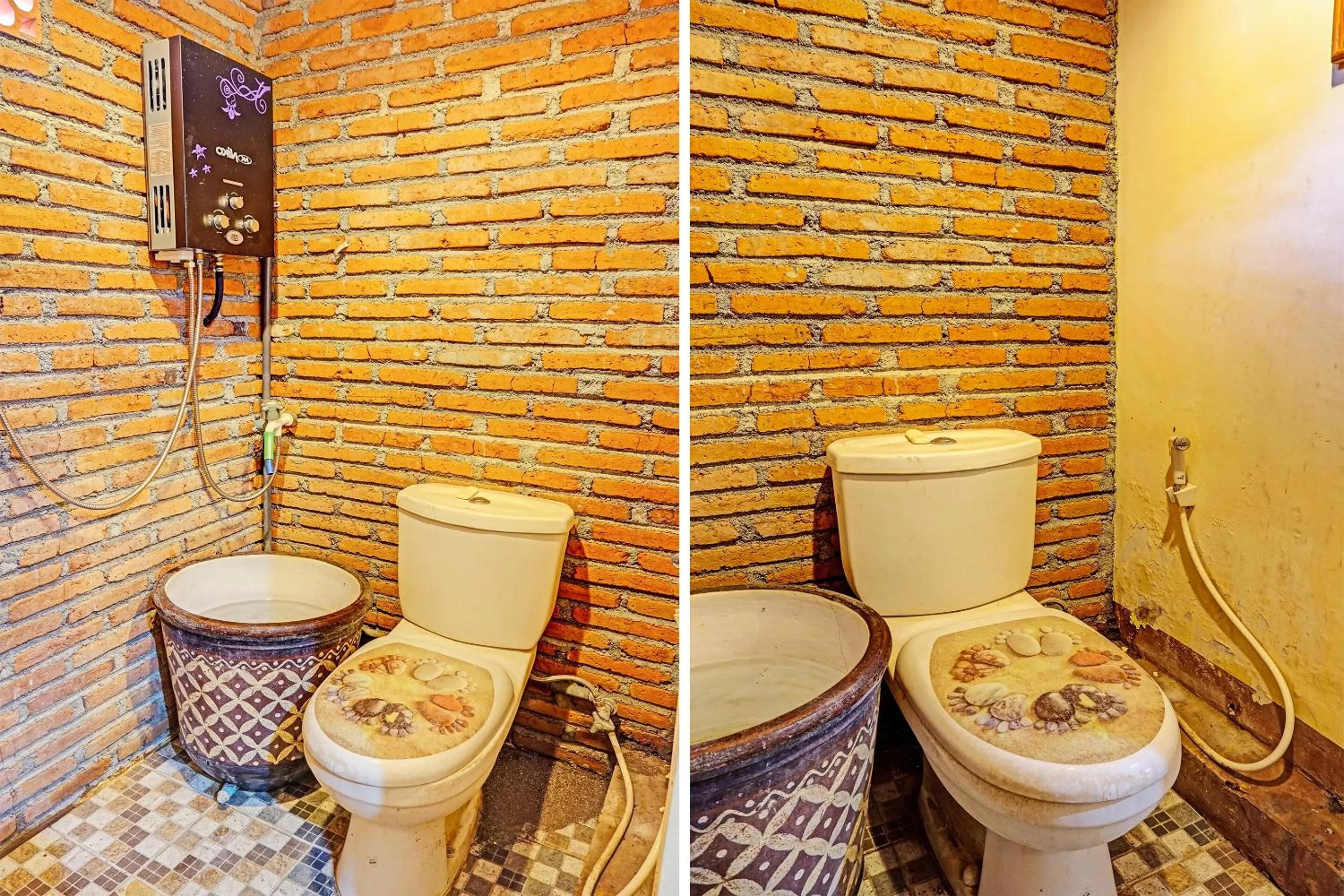 Bathroom in OYO Life 91452 Ngajeng Peken Homestay