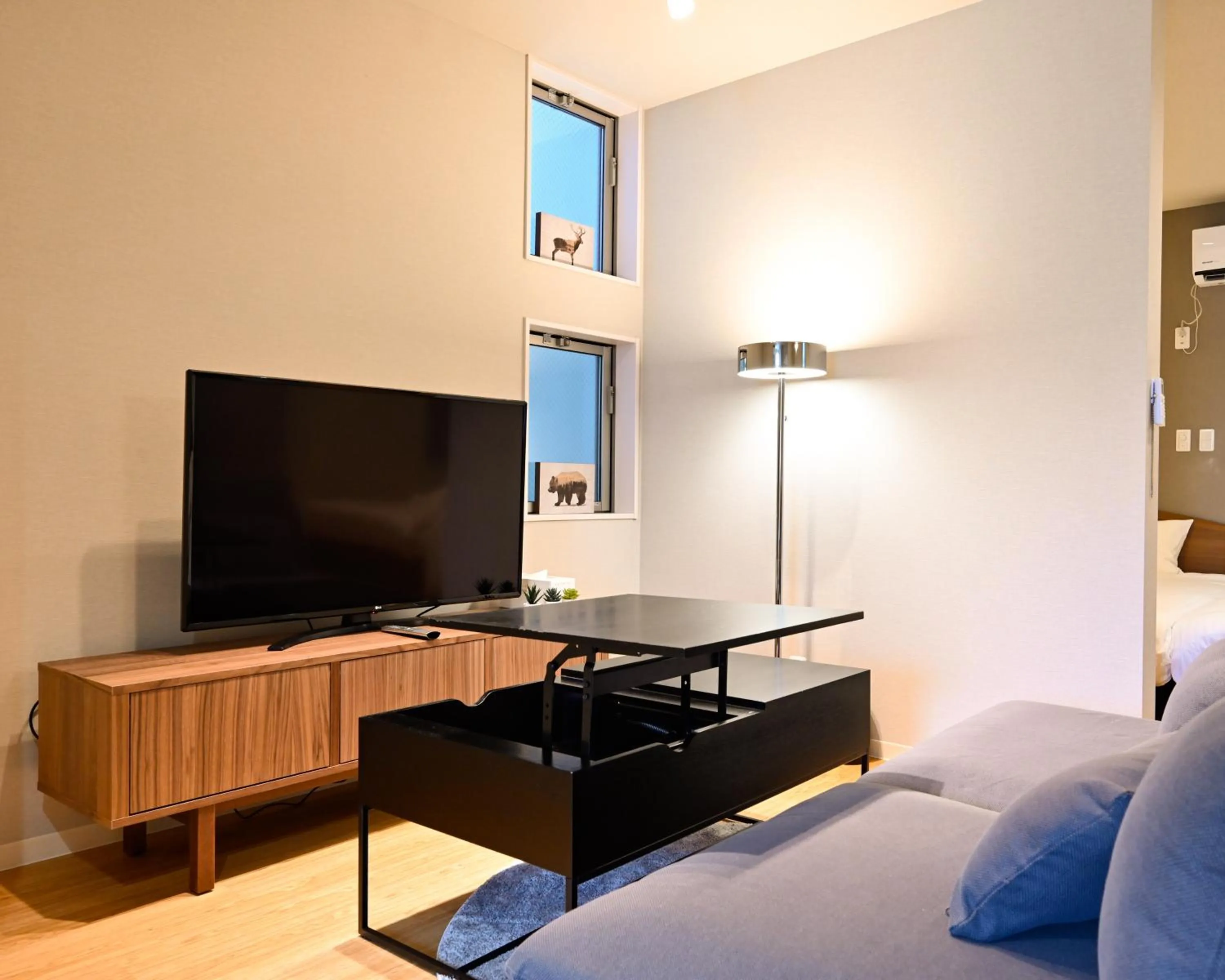 TV and multimedia, Bed in Hotel AZUMA SEE