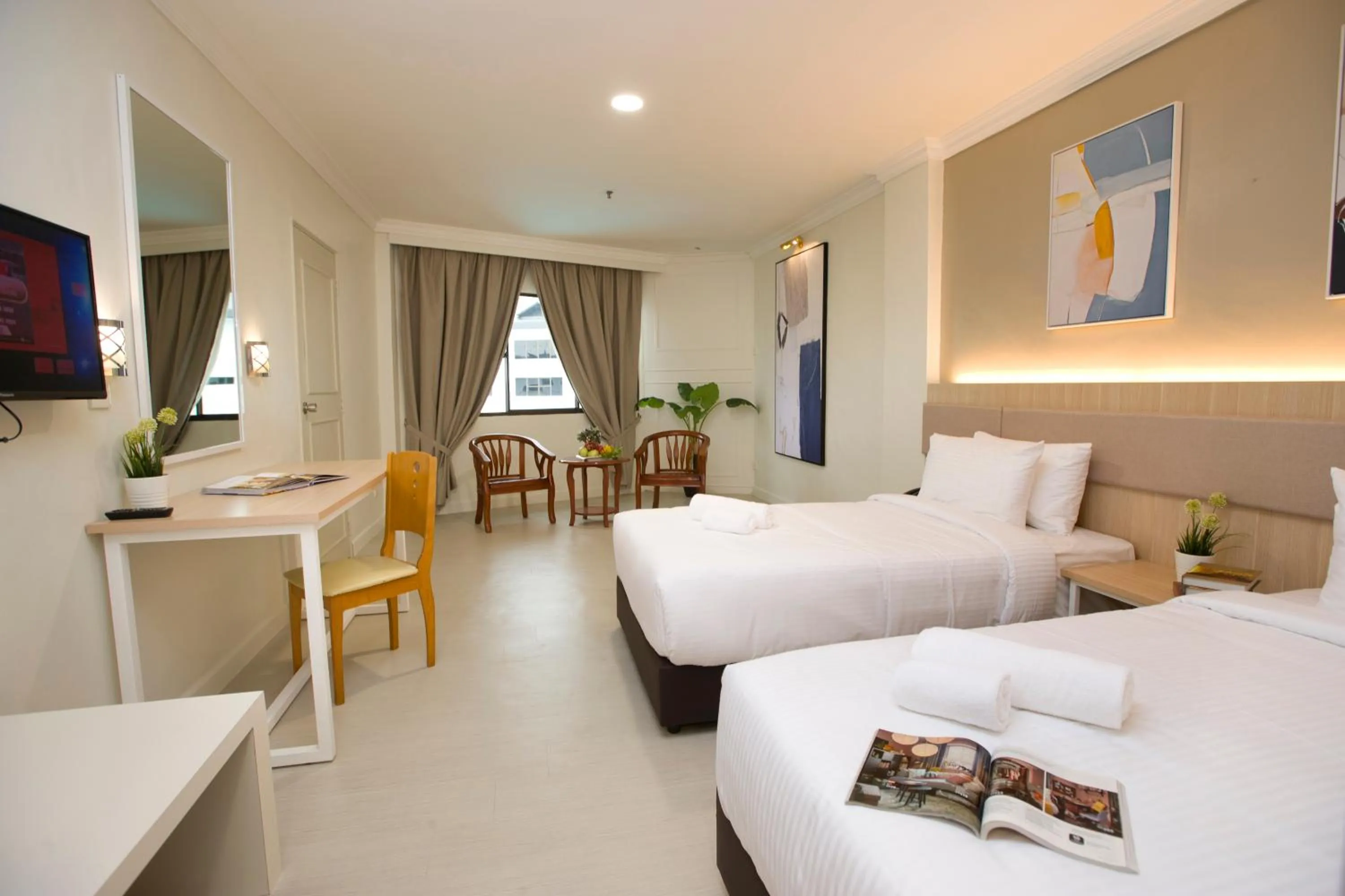 Photo of the whole room, Bed in SWISS AVENUE HOTEL