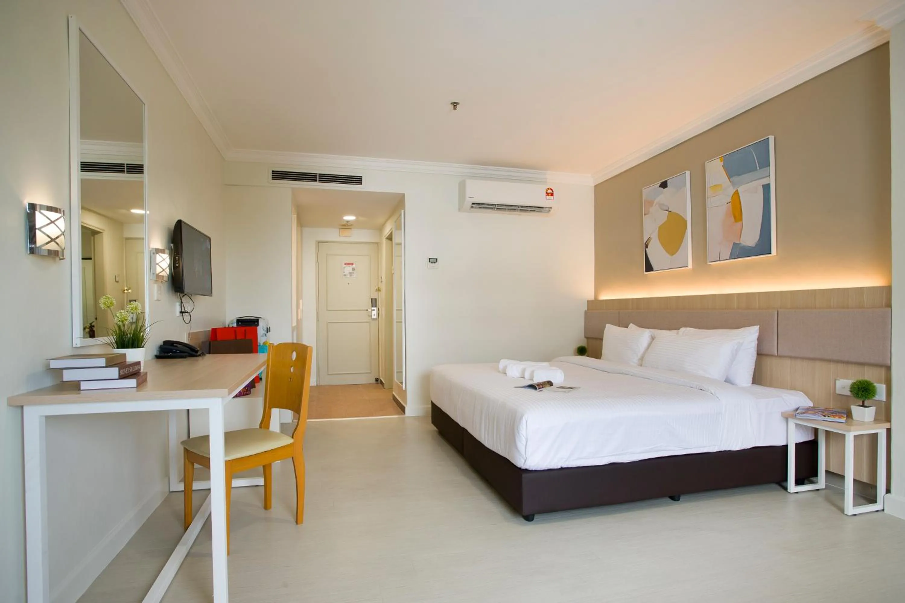 Photo of the whole room, Bed in SWISS AVENUE HOTEL