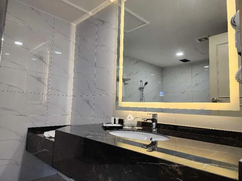 Toilet in SWISS AVENUE HOTEL