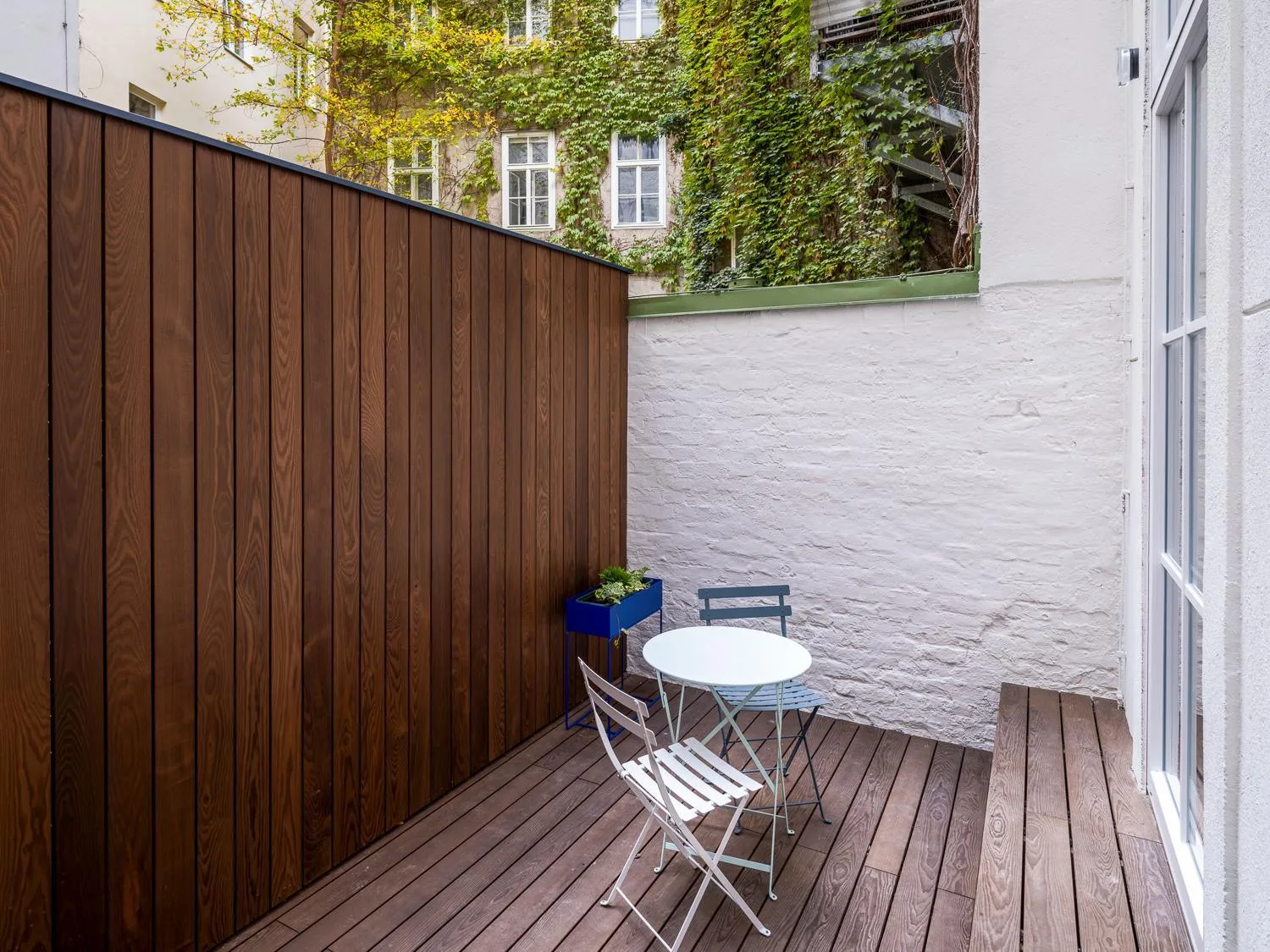 Patio in grätzlhotel Serviten