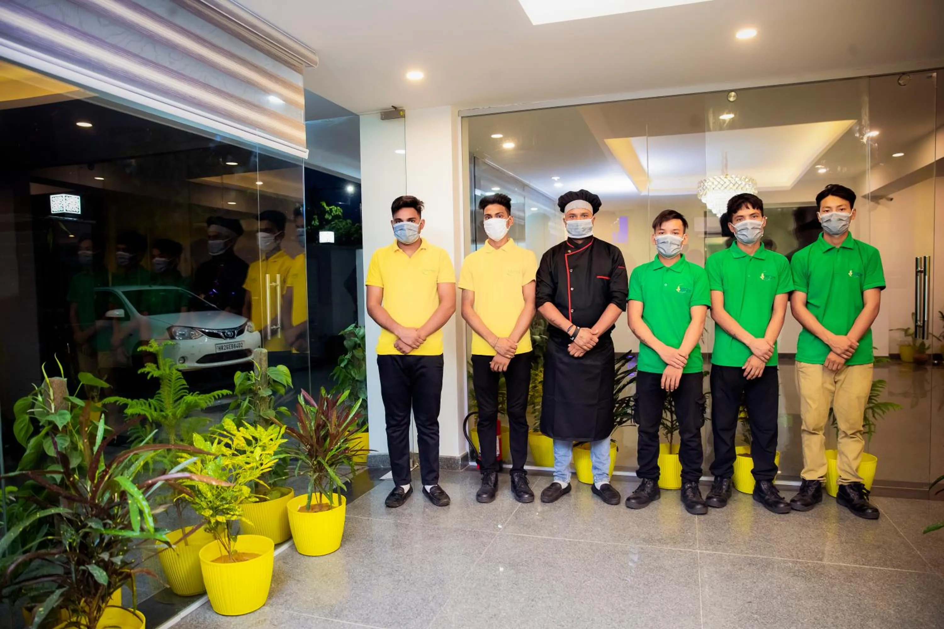 Staff in Lime Tree Luxury Studio - Service Apartment Near Artemis Hospital ,Gurgaon